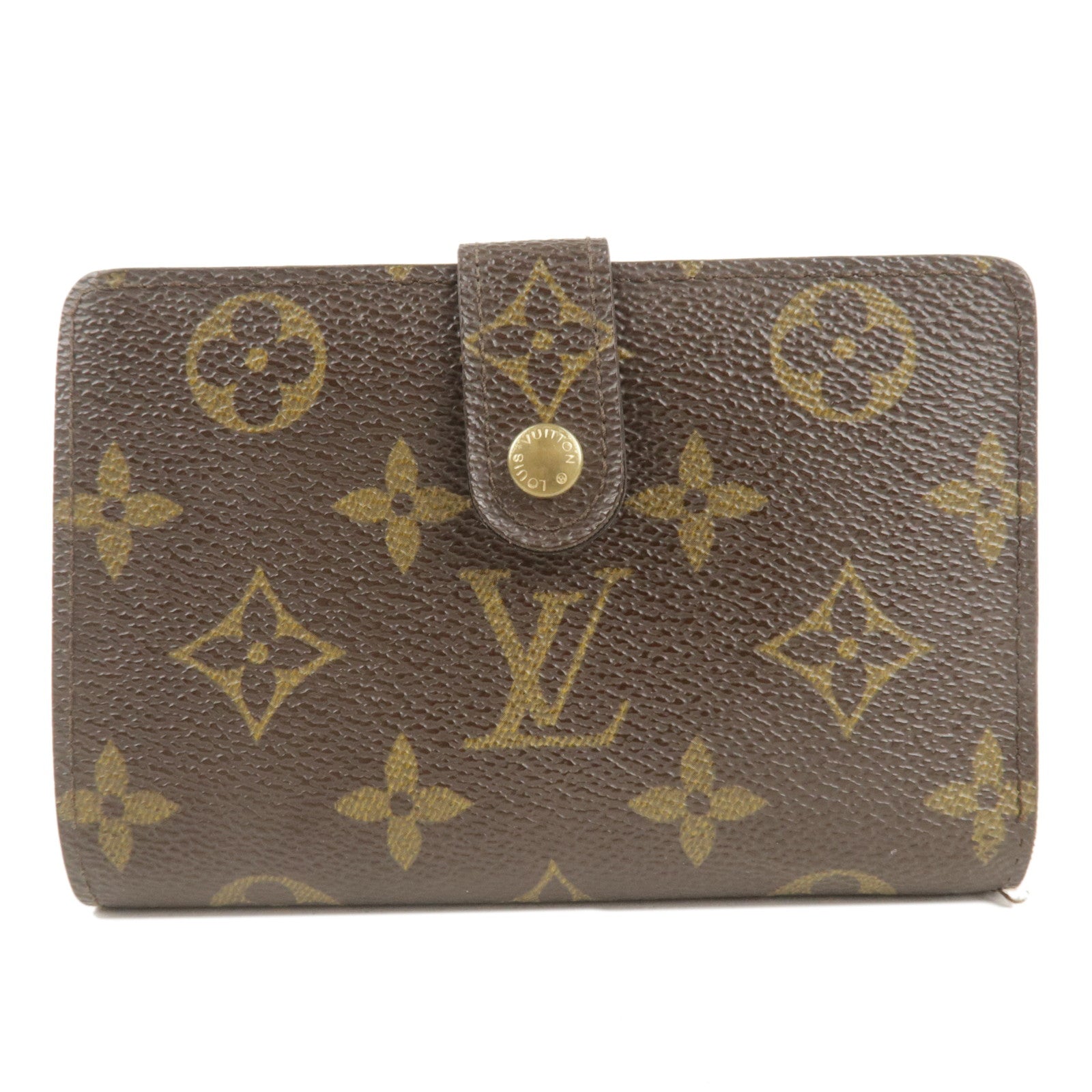 Louis Vuitton, Bags, Authentic Louis Vuitton Monogram French Kiss Lock  Twist Wallet