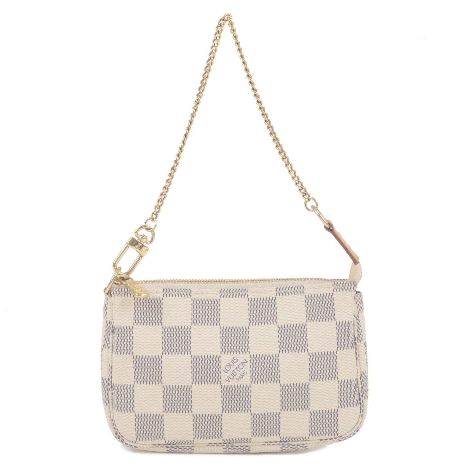 Louis Vuitton Mini Damier Azur Pochette Accessoires Handbag