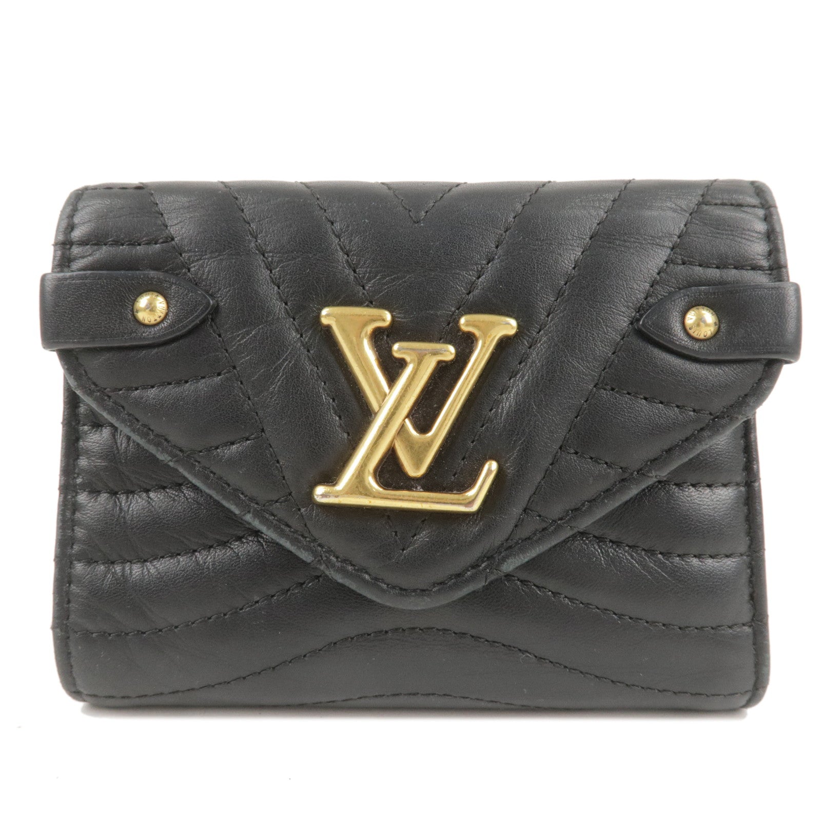 Louis Vuitton New Wave М63427 Trifold Wallet Black