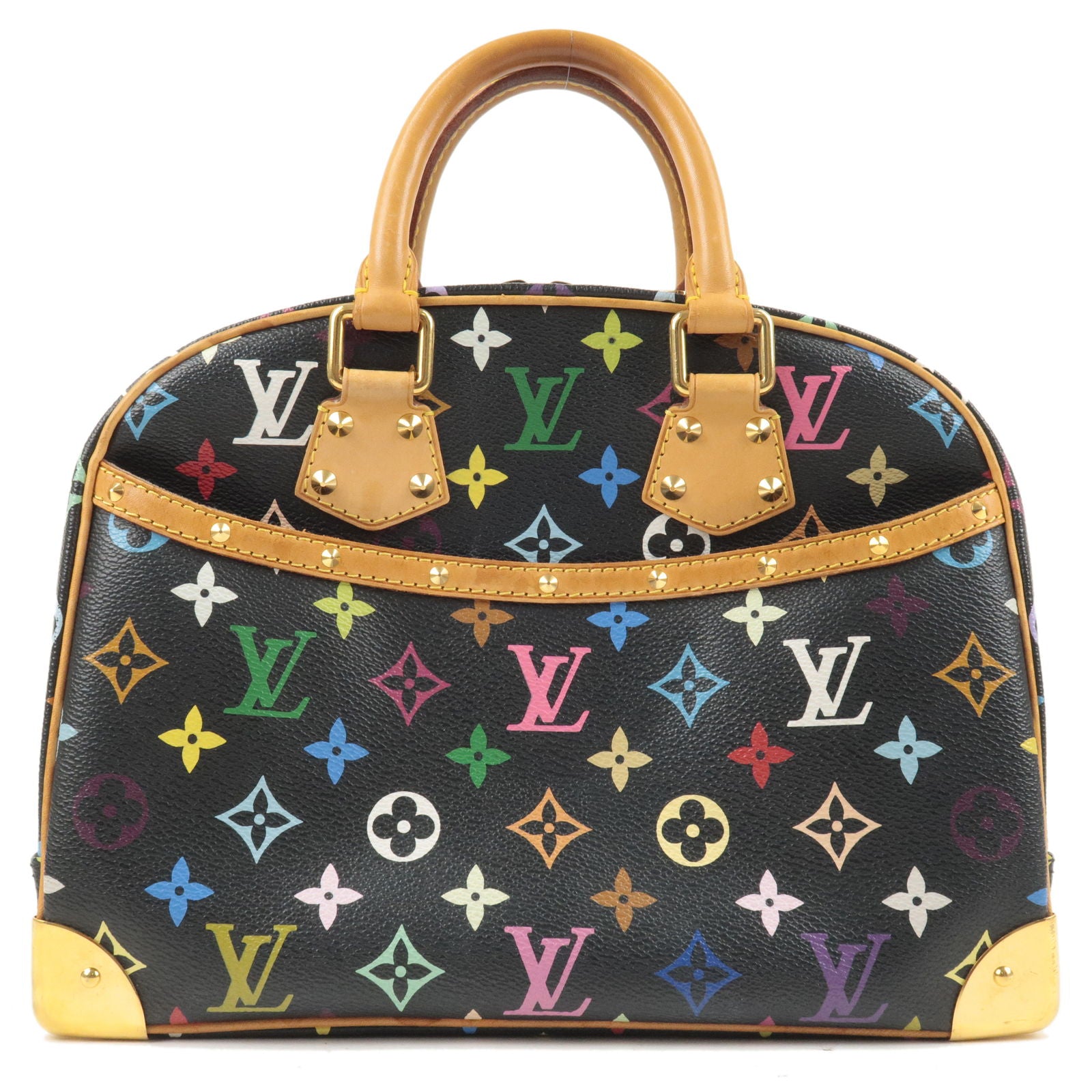 Louis Vuitton, Bags, Louis Vuitton Trouville Pm Monogram Canvas Satchel  Bag Brown