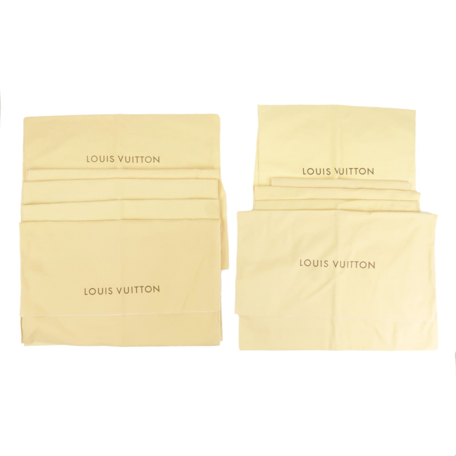 Louis-Vuitton-Set-of-10-Dust-Bag-Beige – dct-ep_vintage luxury Store