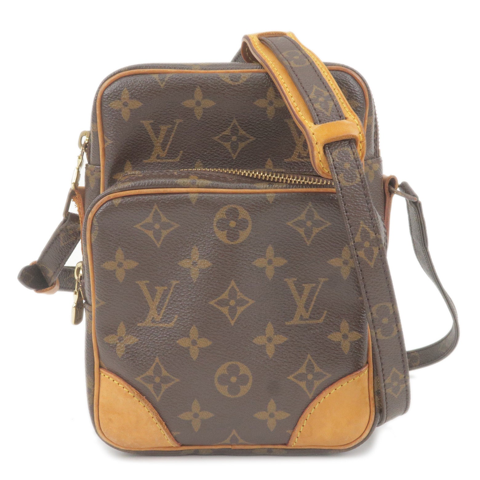 LOUIS VUITTON LV  Used Shoulder Bag Monogram Brown M45236
