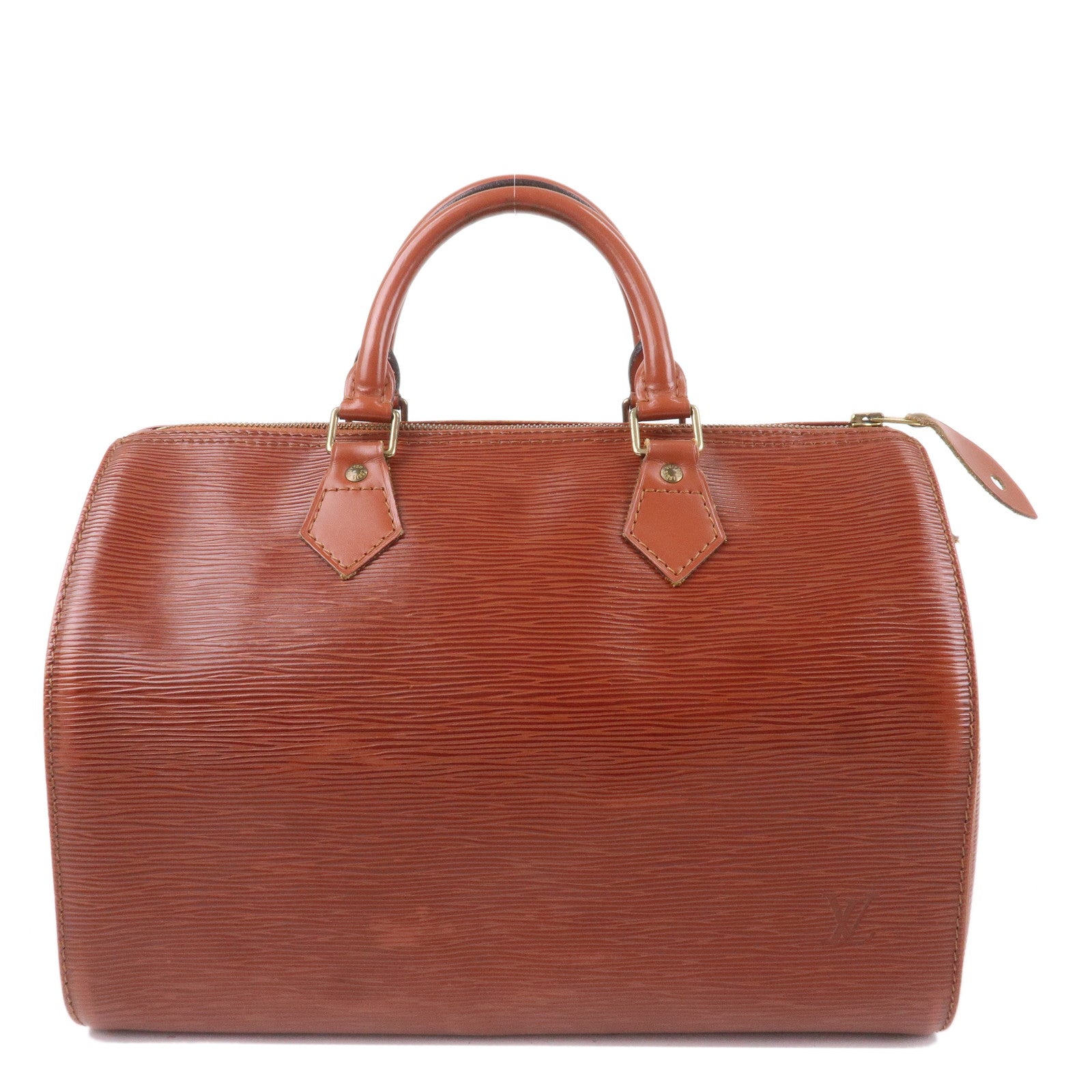Louis Vuitton Vintage Epi Speedy 30 - Brown Handle Bags, Handbags