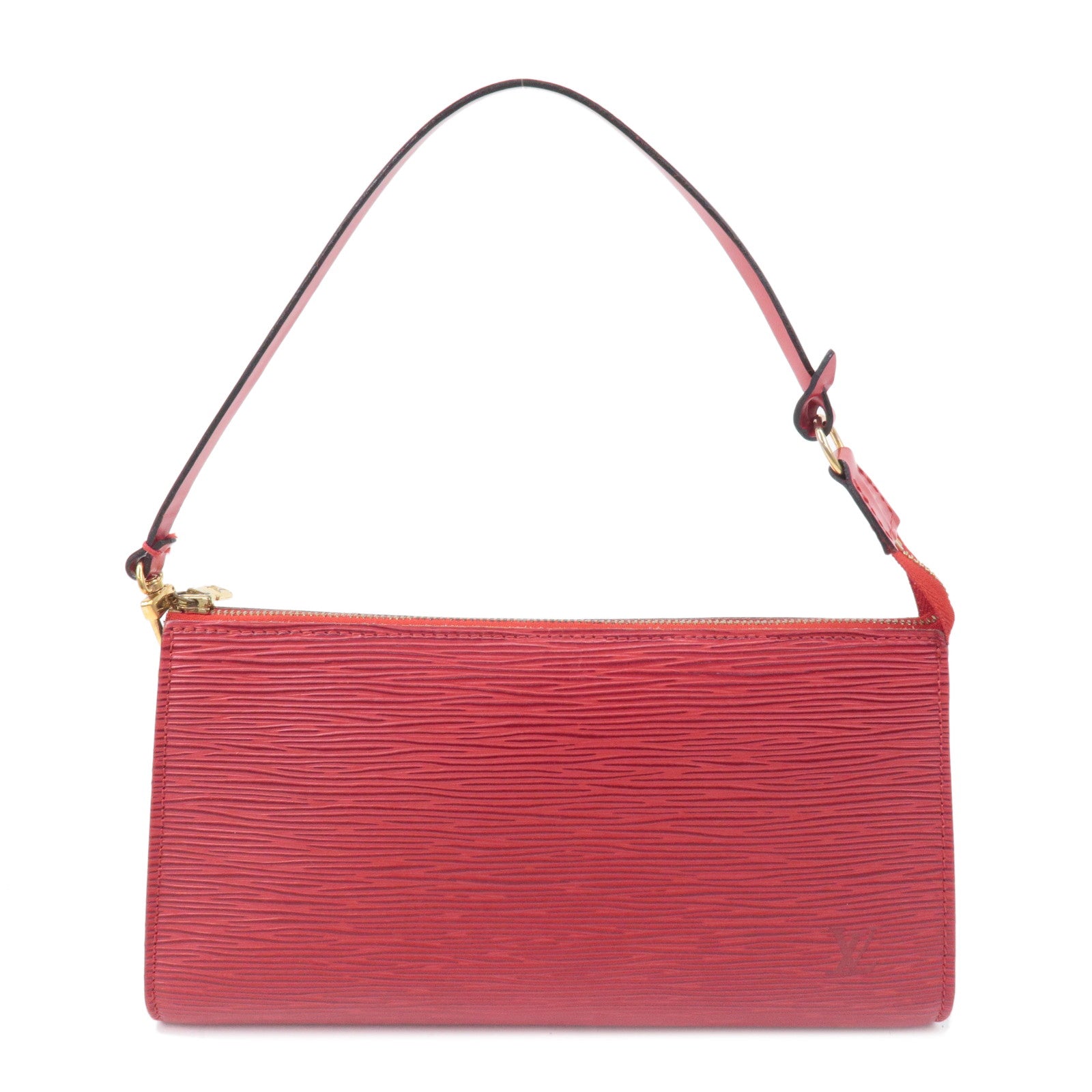 Louis Vuitton - Pochette Accessories Epi Leather Red
