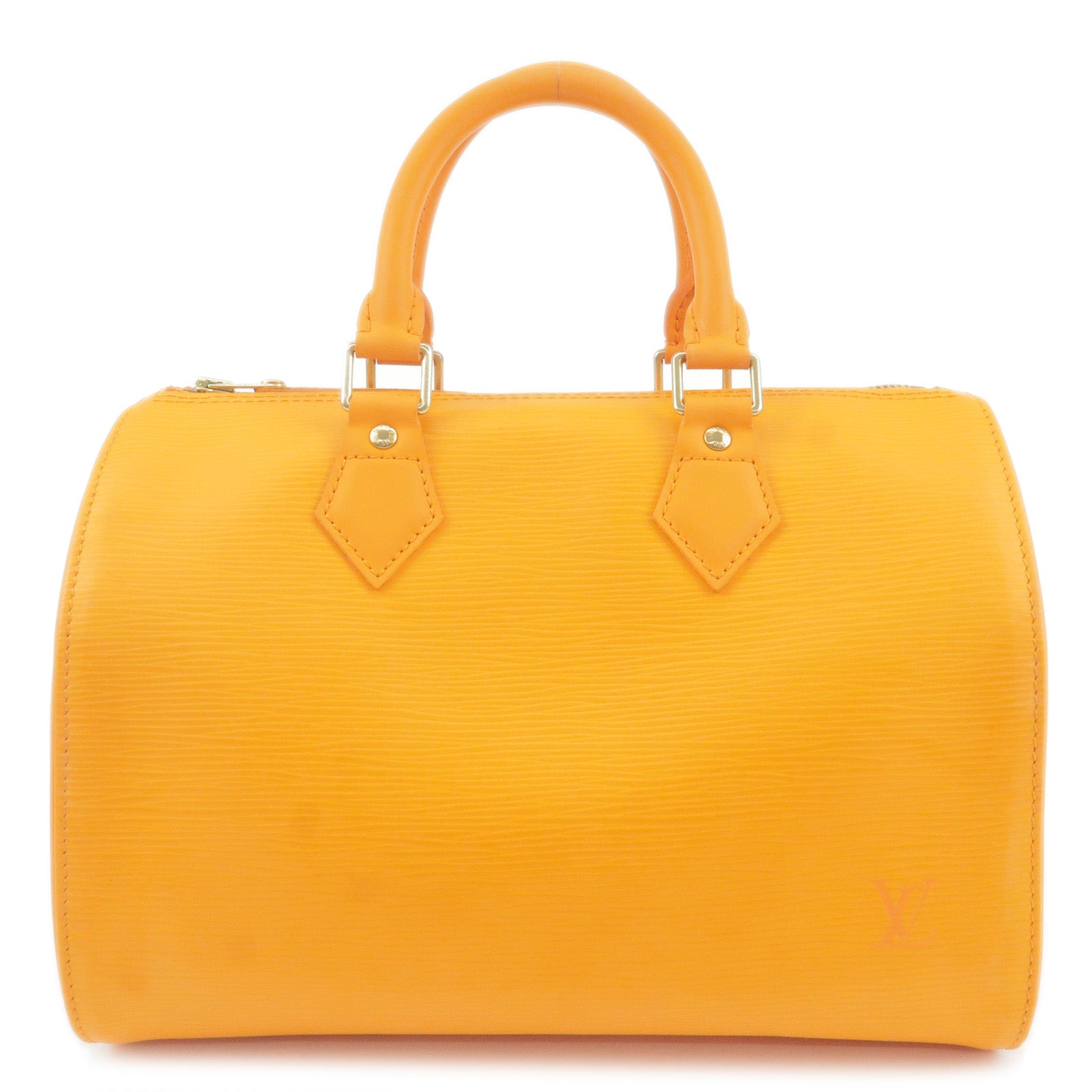 Louis Vuitton Vintage - Epi Speedy 25 Bag - Yellow - Leather