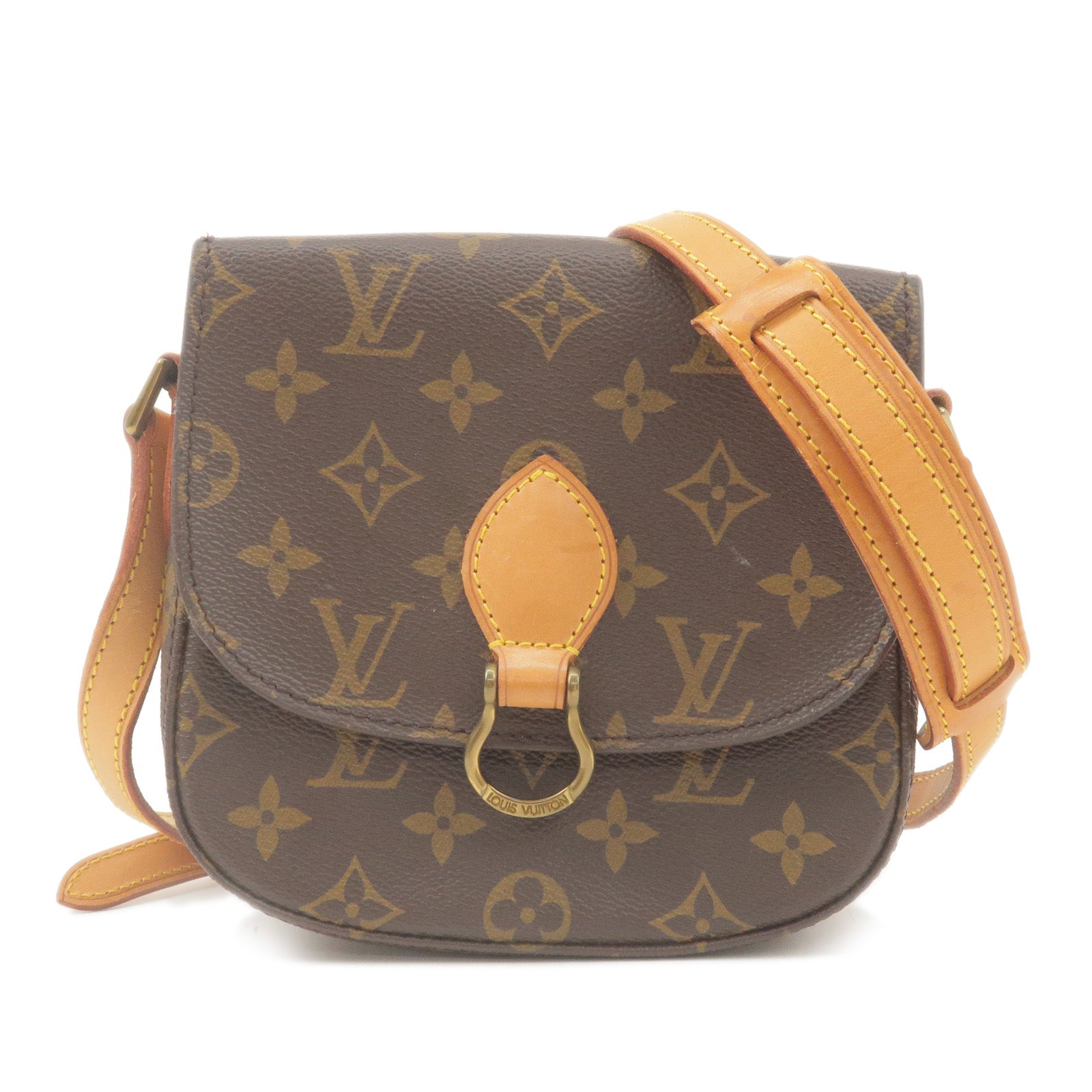 Louis Vuitton LV Vintage Saint Cloud PM Crossbody Bag, Luxury