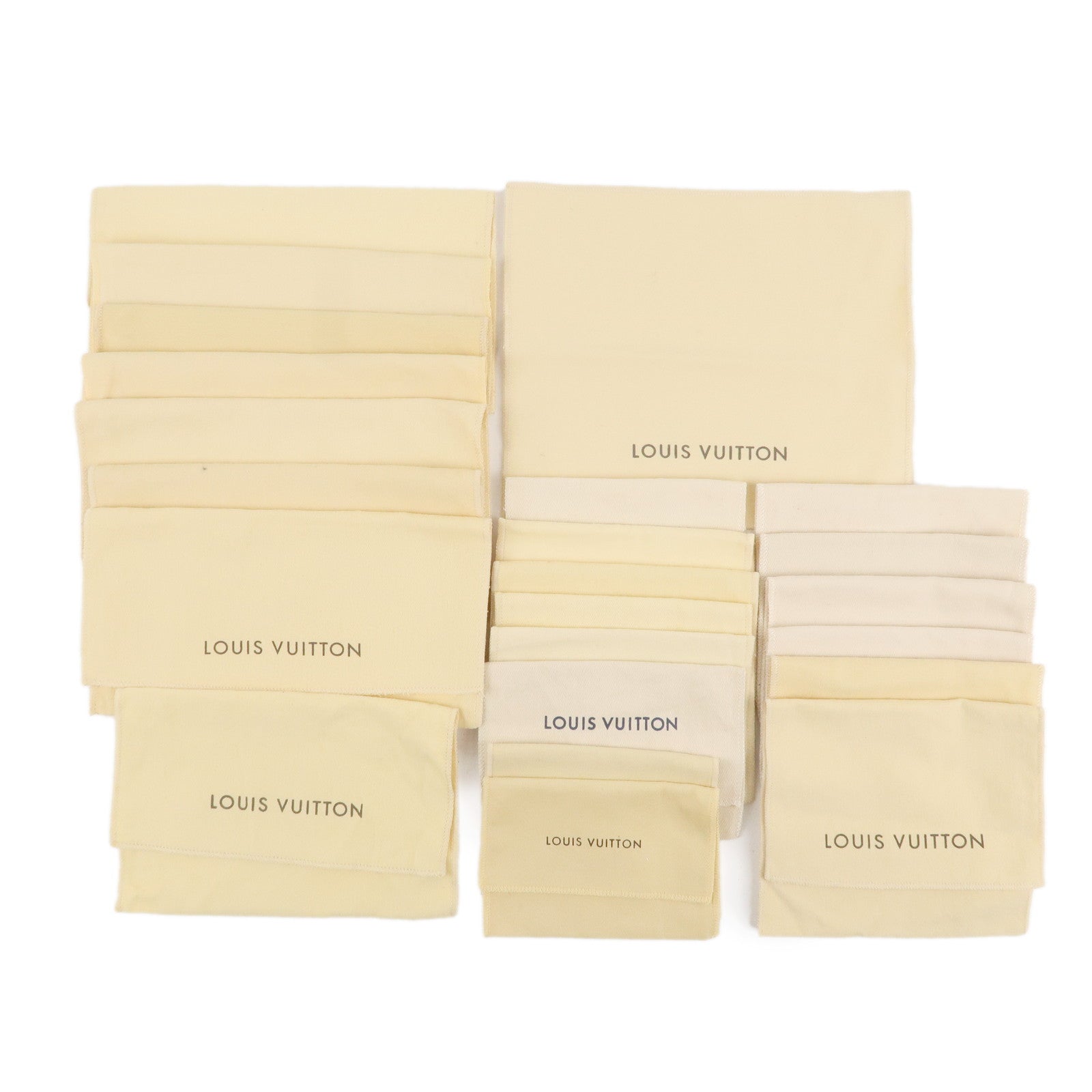 Louis-Vuitton-Set-of-23-Dust-Bag-Flap-Beige – dct-ep_vintage luxury Store