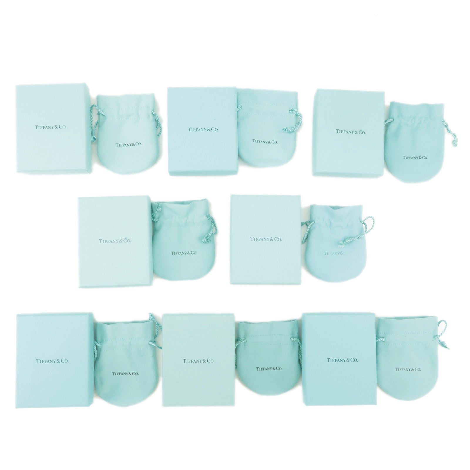 Tiffany discount drawstring bag