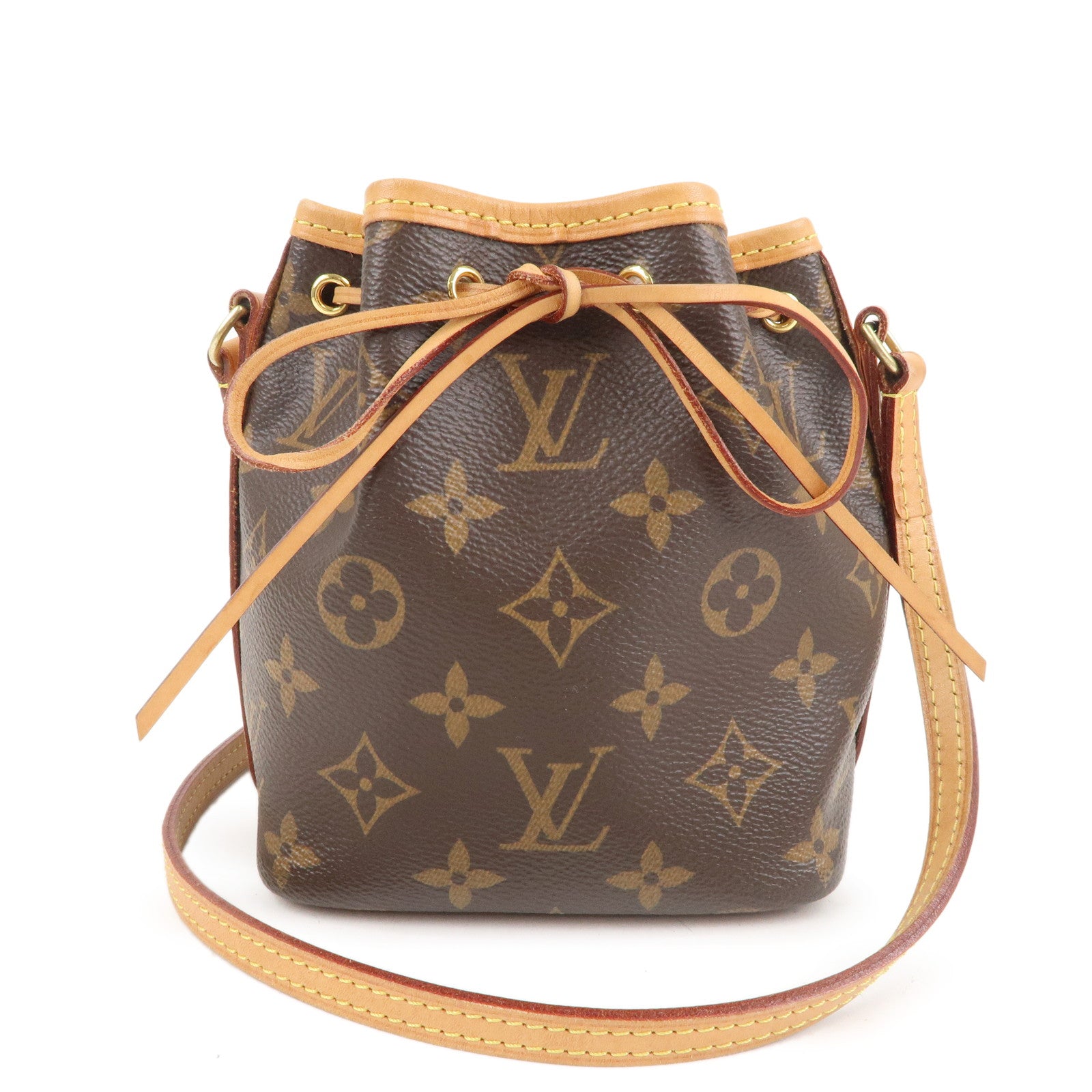 Louis-Vuitton Monogram Nano Noe Shoulder Bag