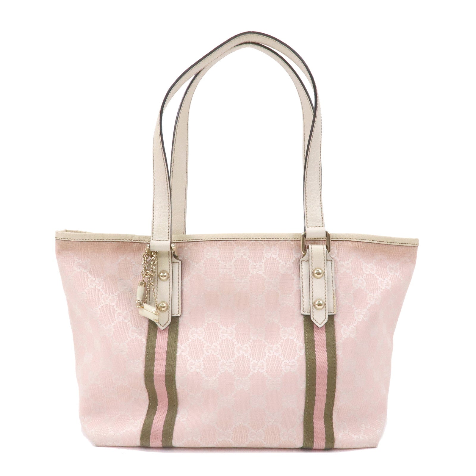 Gucci Guccissima Small Leather Tote Bag, Light Pink