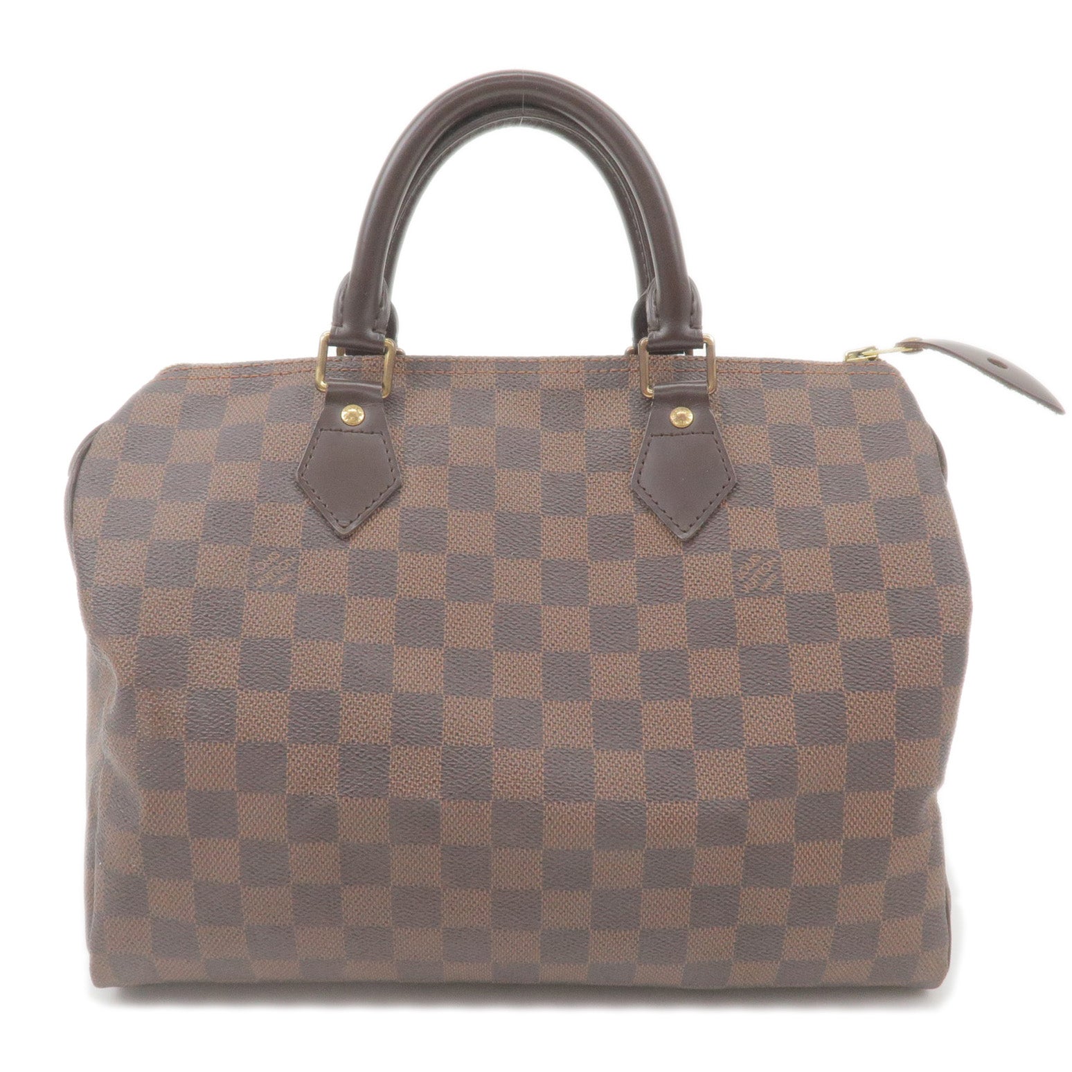 Louis Vuitton Damier Ebene Speedy 30 Boston Bag