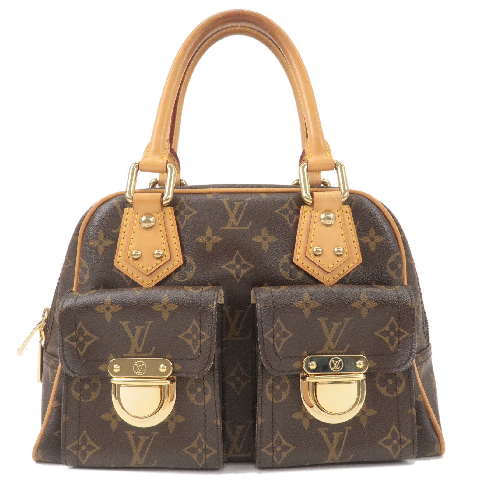 Louis-Vuitton-Monogram-Manhattan-PM-Hand-Bag-Brown-M40026 – dct-ep_vintage  luxury Store