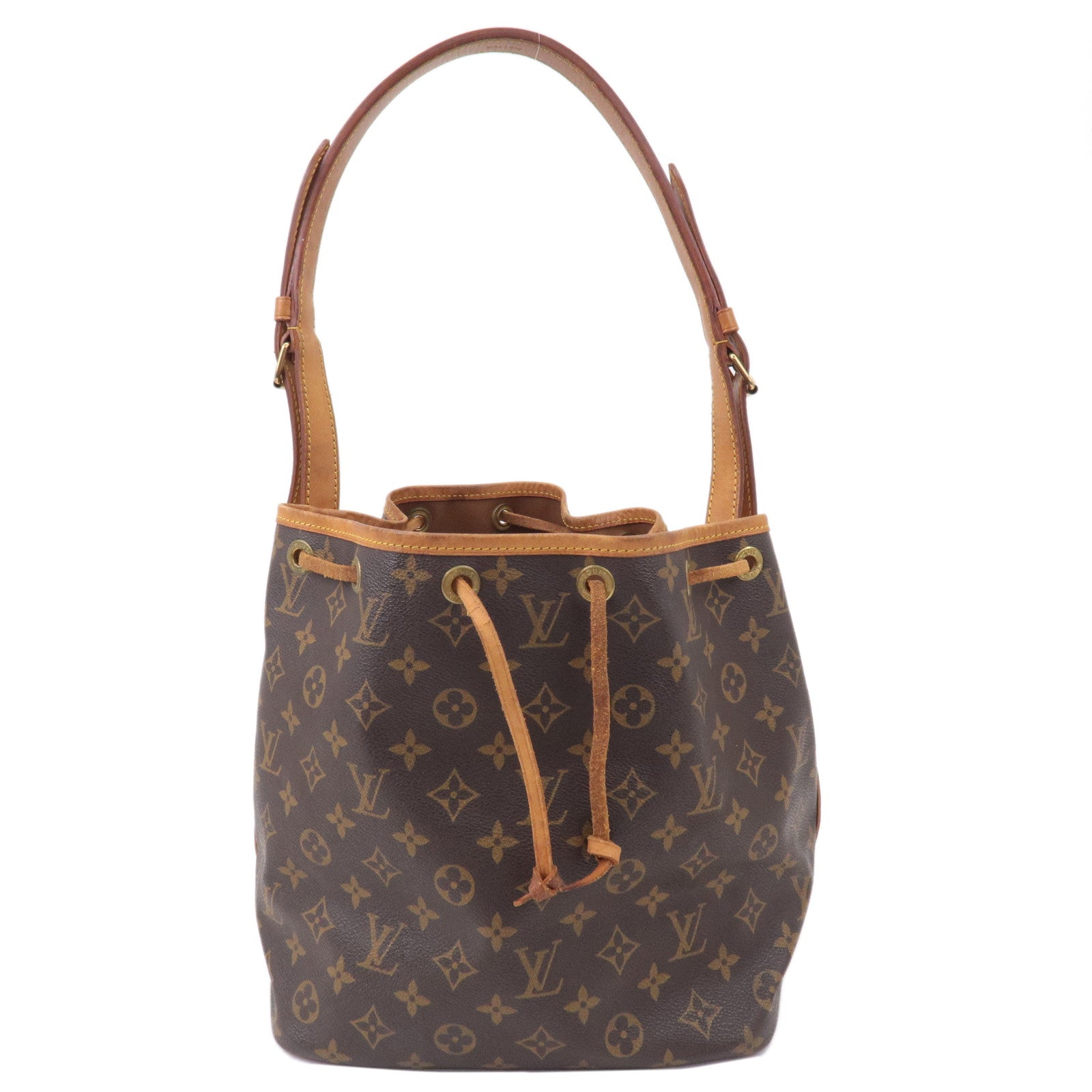 Louis-Vuitton-Monogram-Petit-Noe-Shoulder-Bag-Brown-M42226