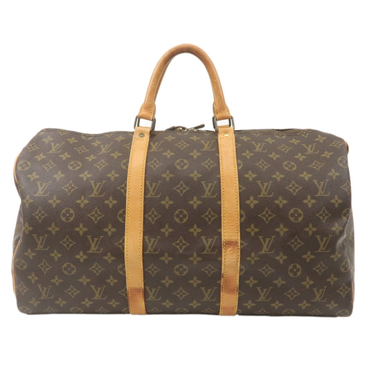 Louis-Vuitton-Monogram-Keep-All-50-Boston-Bag-Brown-M41426