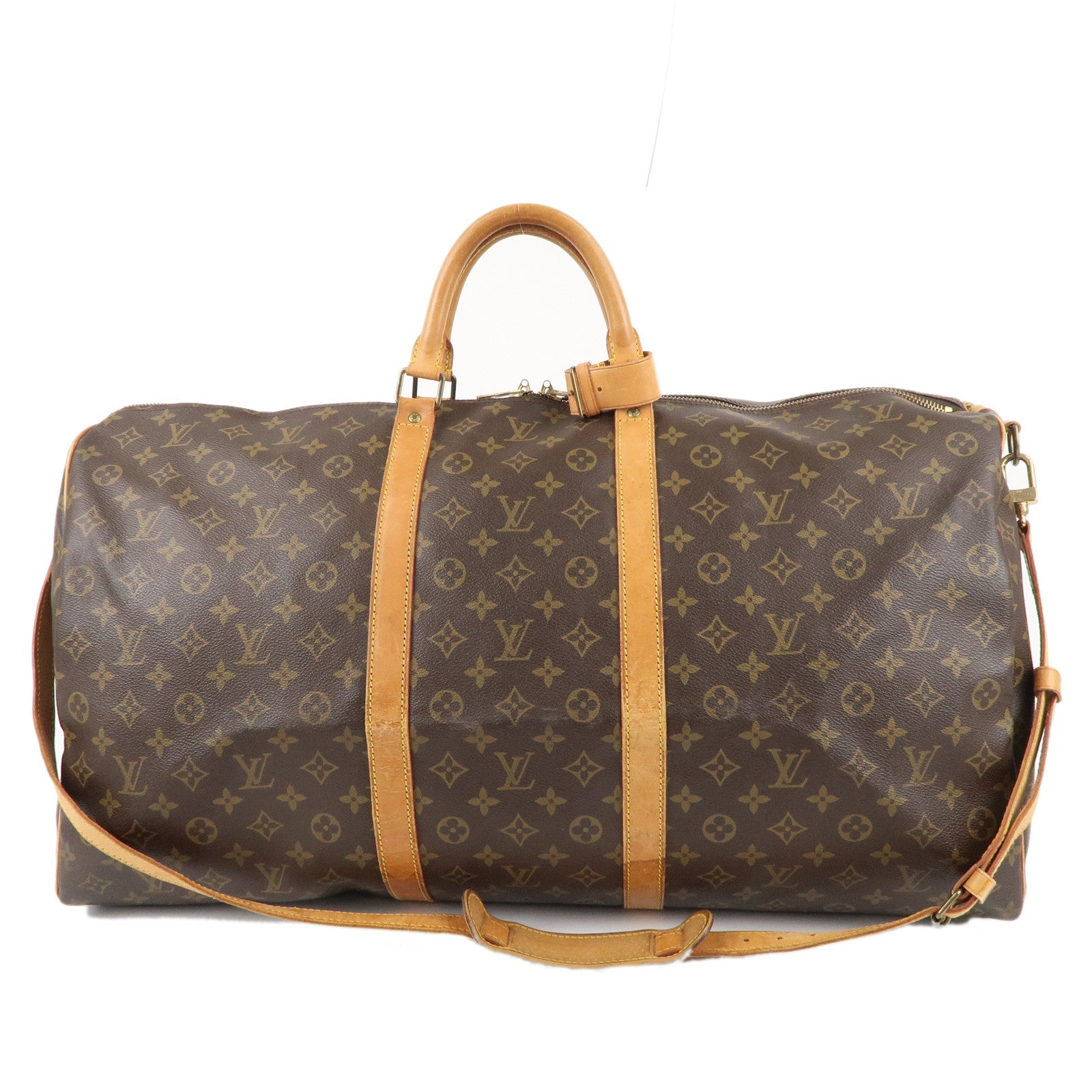 Louis Vuitton Womens Keepall Bandouliere 60 Monogram Canvas M41412