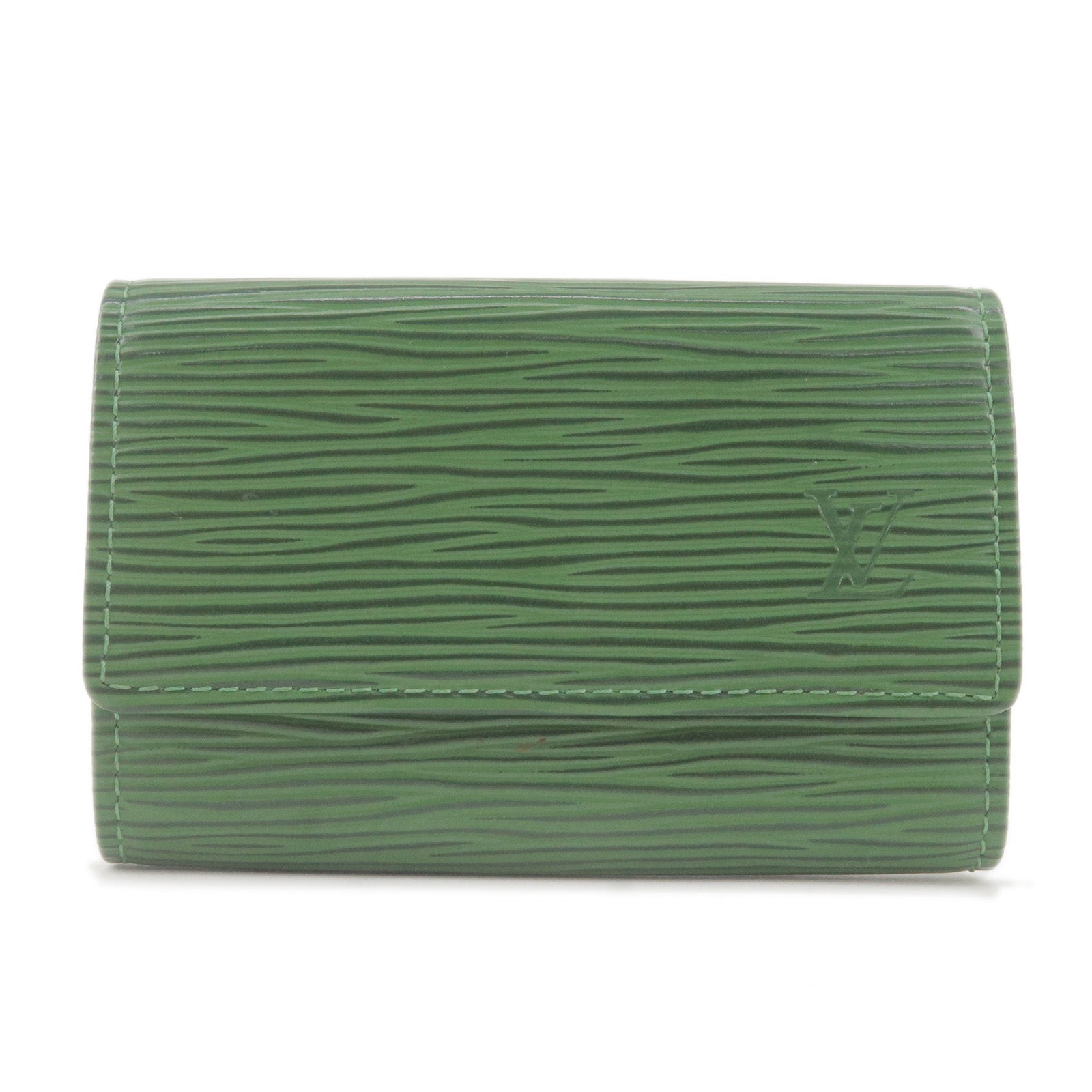 Louis-Vuitton-Epi-Multiclés-6-Key-Holder-Key-Case-M63814-Green