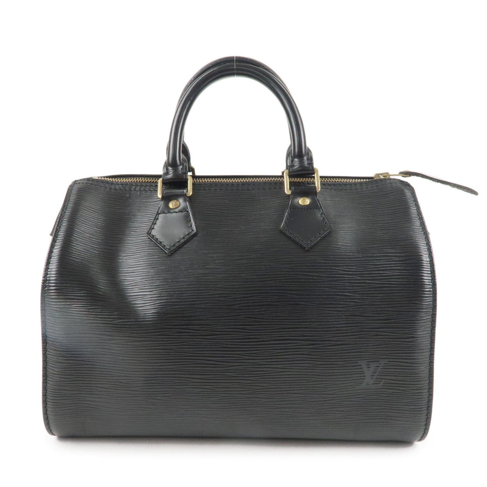 Louis Vuitton Black Epi Leather Speedy 25 Louis Vuitton