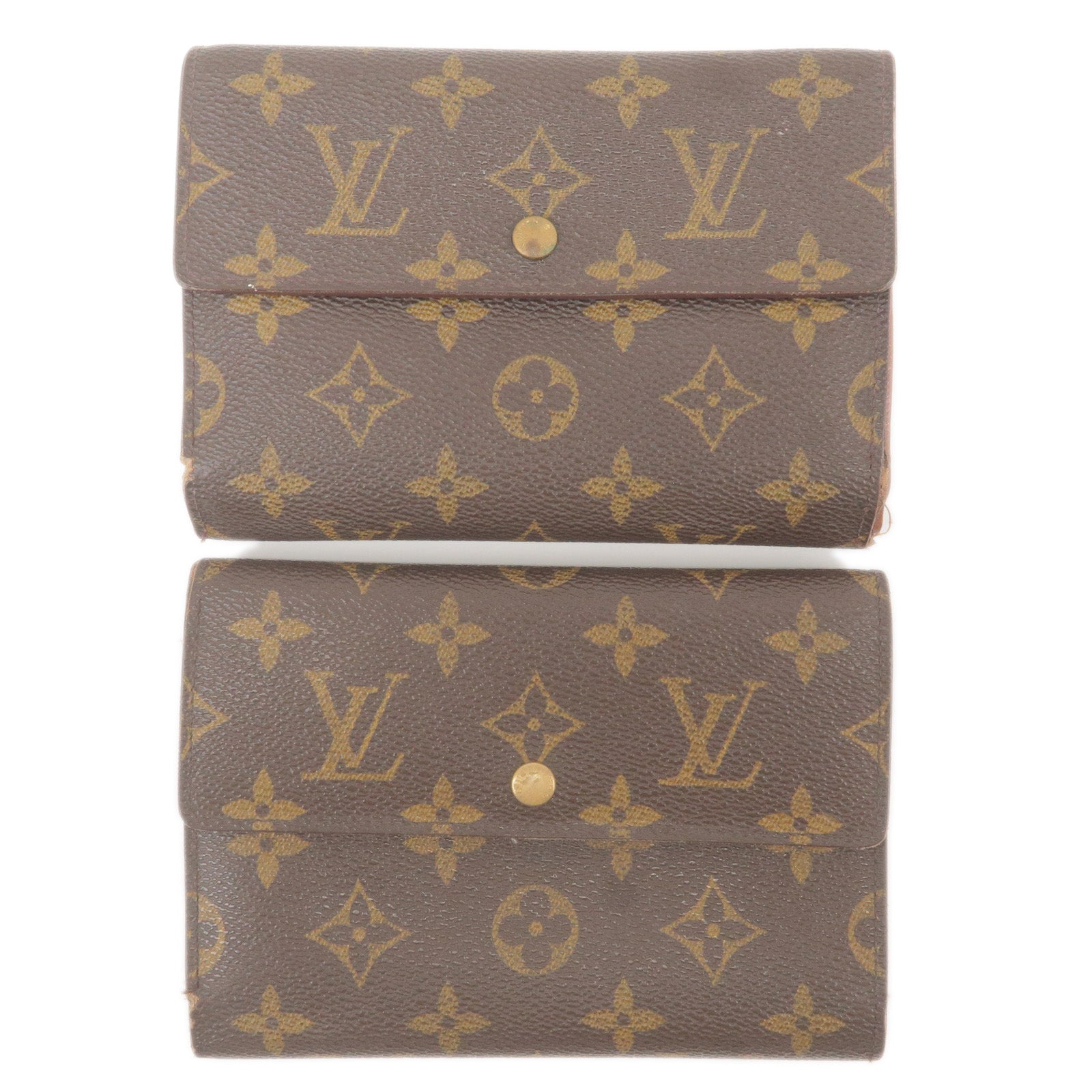 Louis-Vuitton-Set-of-2-Monogram-Porte-Tresor-Etui-Papiers-M61202 –  dct-ep_vintage luxury Store