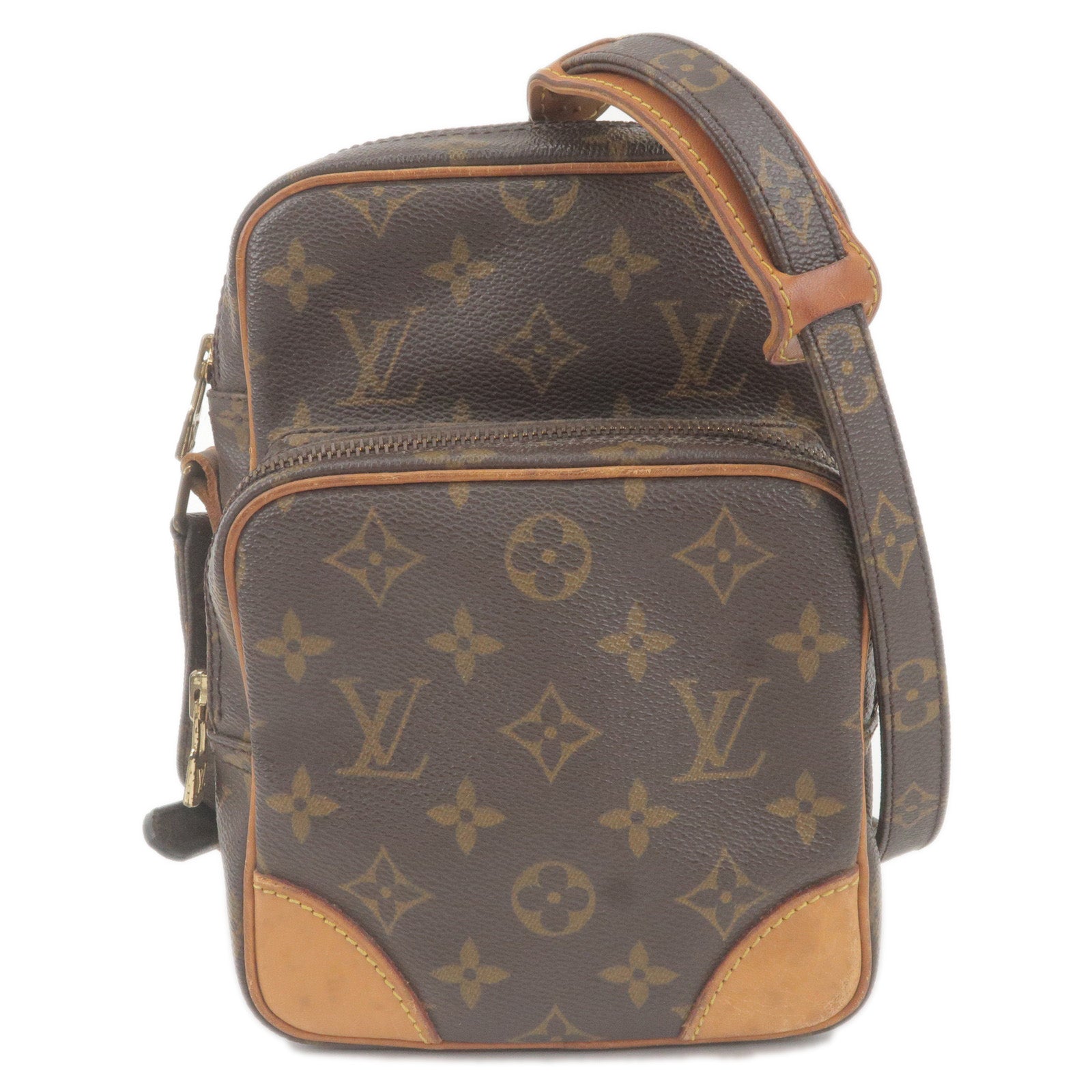 Louis Vuitton  M45236 Brown Monogram Shoulder Bag 11561