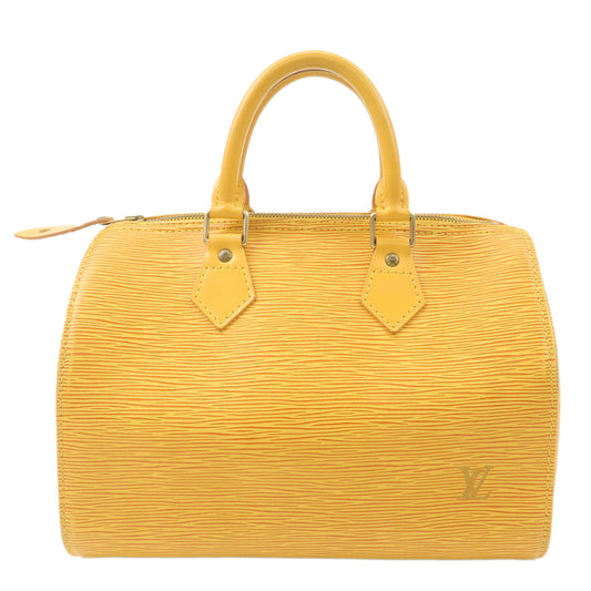Louis-Vuitton-Epi-Speedy-25-Boston-Bag-Hand-Bag-Yellow-M43019