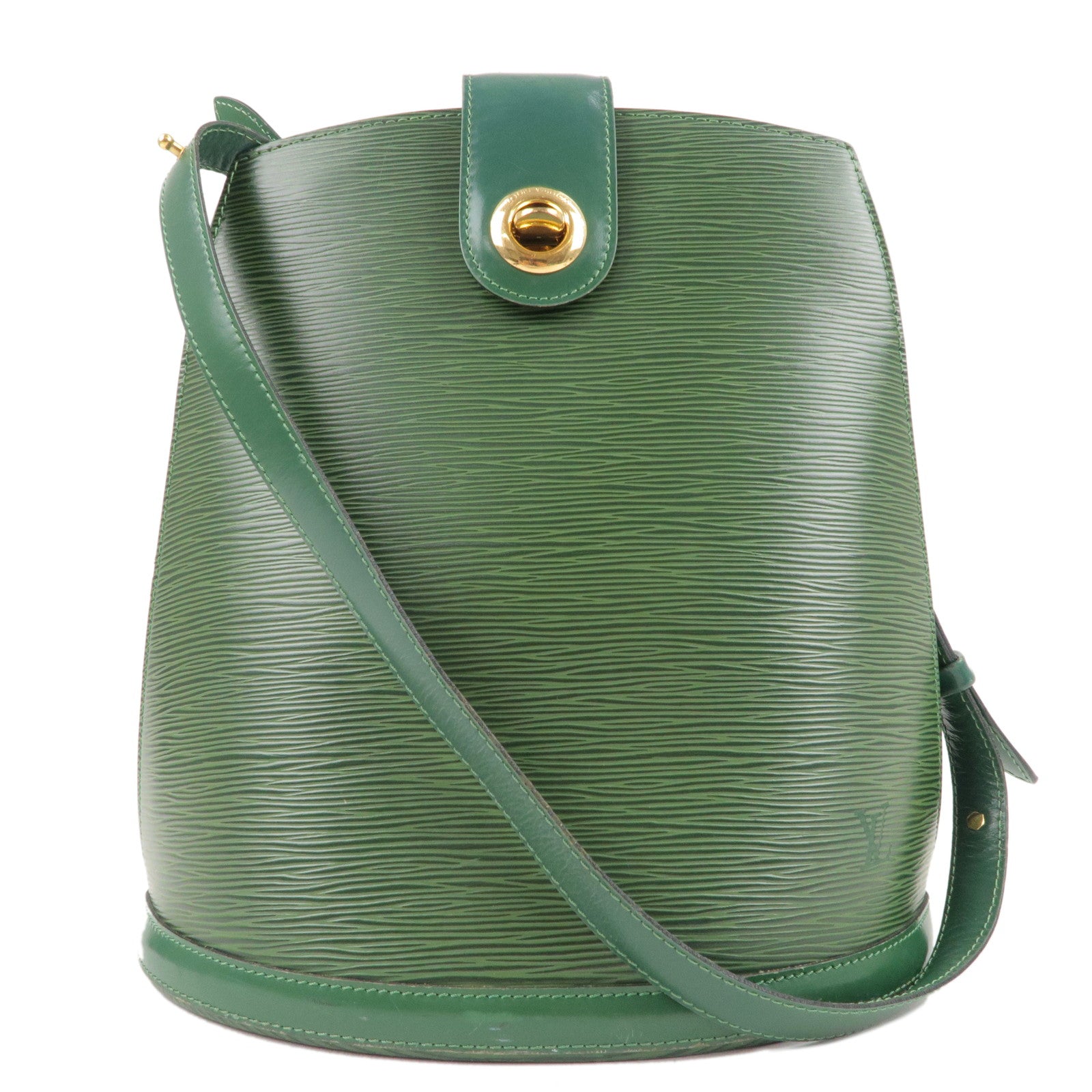 Shop for Louis Vuitton Green Epi Leather Cluny Shoulder Bag - Shipped from  USA