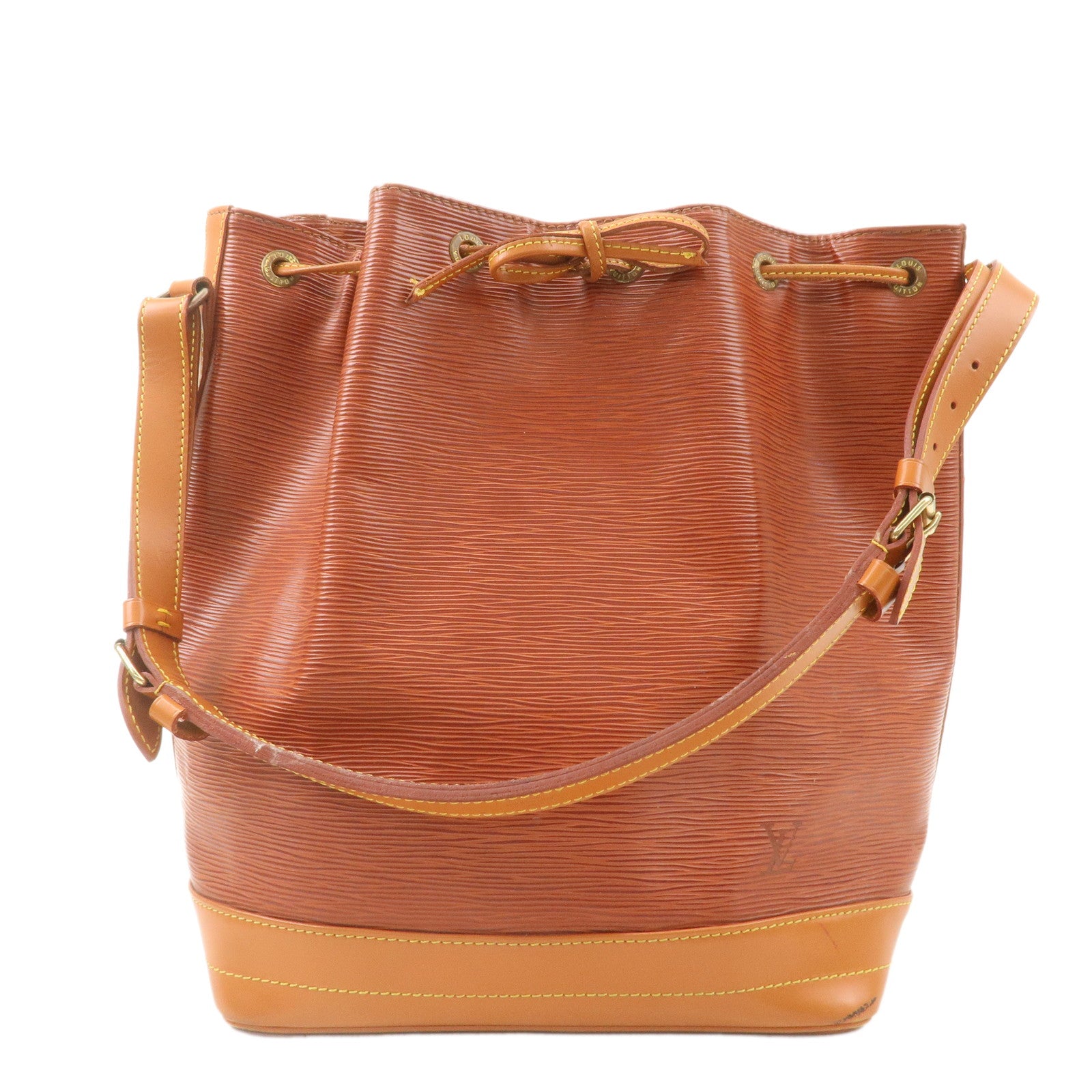 Louis-Vuitton-Epi-Noe-Bi-Color-Shoulder-Bag-Kenya-Brown-M44028