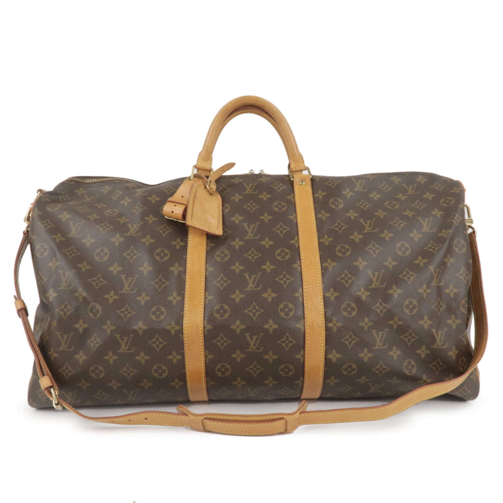 LOUIS VUITTON Monogram Keepall 60 Bandouliere – The Luxury Lady