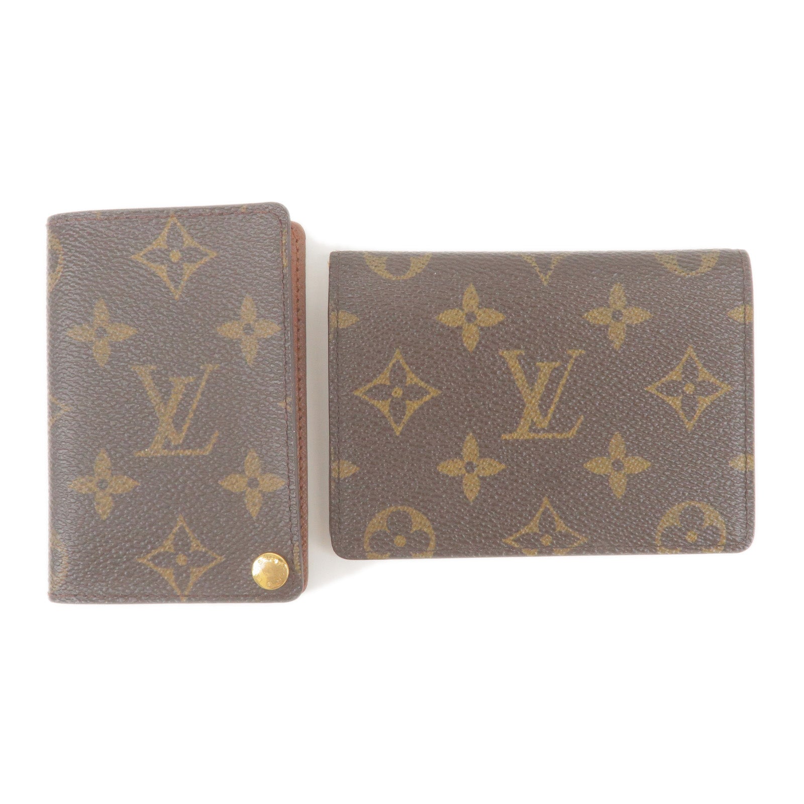 Louis-Vuitton-Monogram-Set-of-2-Bi-fold-Card-Case-M60533 – dct