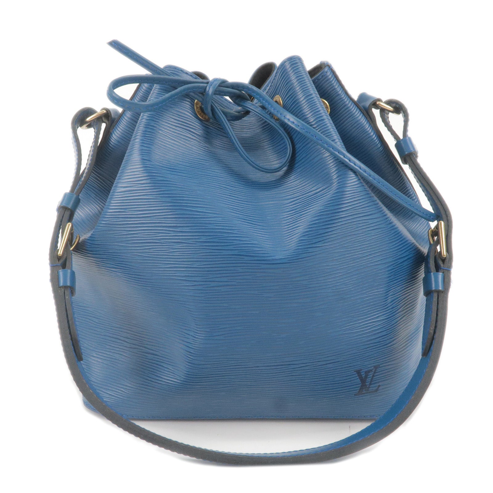 Louis Vuitton Blue Epi Leather Petit Noe Bag Louis Vuitton