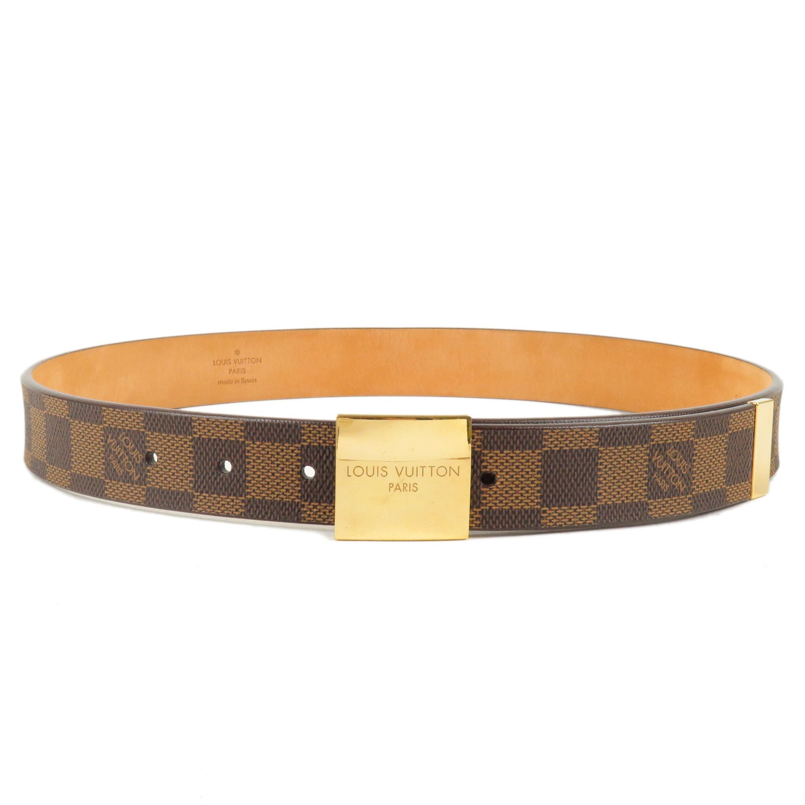 Louis Vuitton Damier Brown Belt