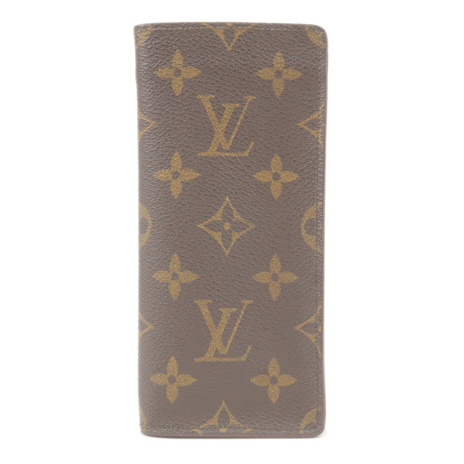 Louis Vuitton Monogram Wallet Brown F