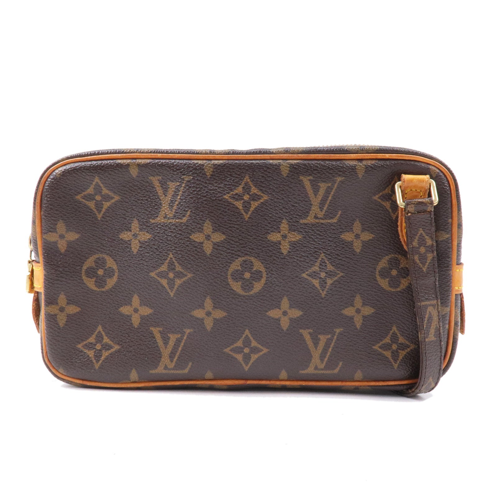 Louis Vuitton Pre-Owned Brown Monogram Pochette Marly Bandoulière Crossbody  Bag, Best Price and Reviews
