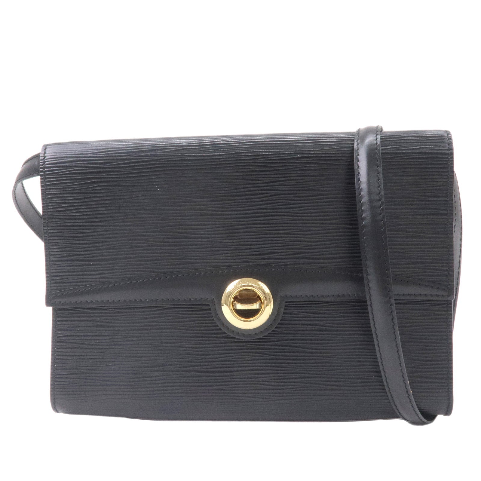 Louis Vuitton Vintage Louis Vuitton Pochette Cles Black Epi Leather