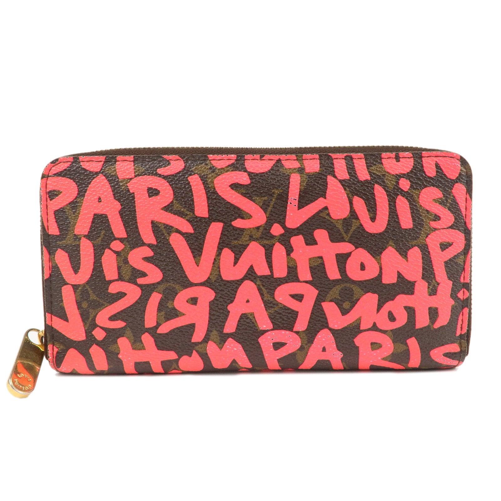 Louis Vuitton, Bags, New Louis Vuitton Midnight Fuchsia Leather Giant  Wallet With Box Giftable