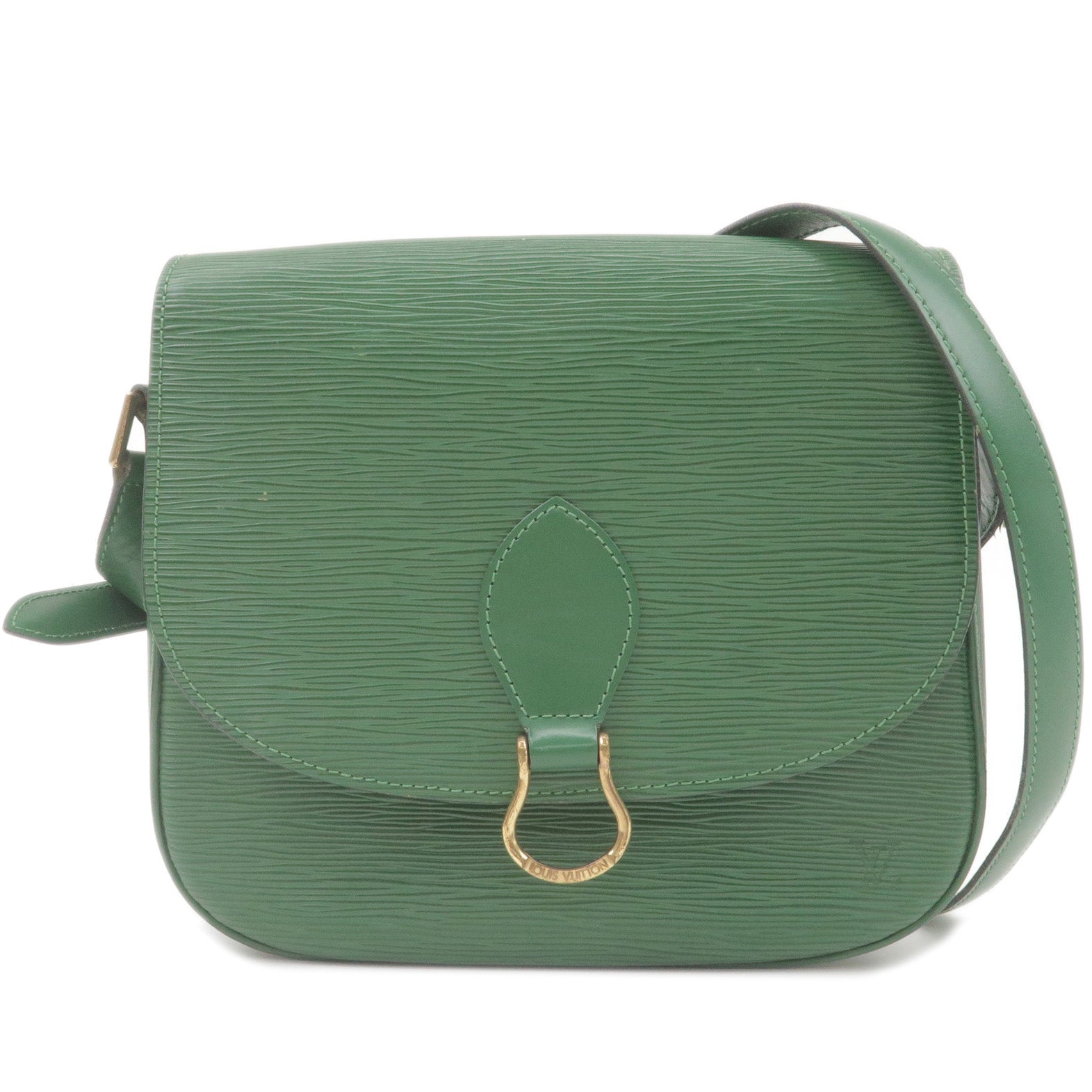 Louis Vuitton Green Epi Saint Cloud Shoulder/Crossbody Bag