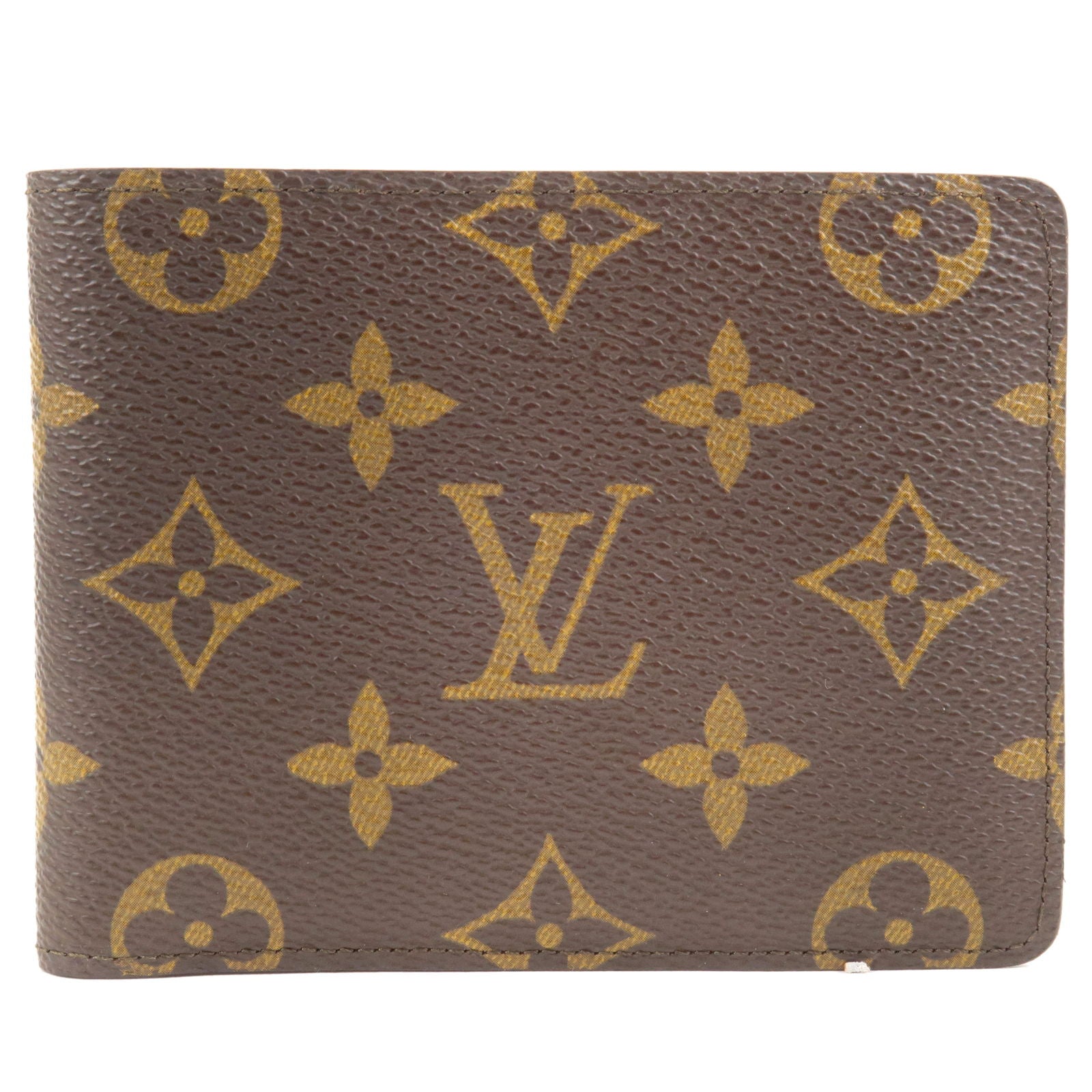 Louis Vuitton Men's Multiple Wallet Monogram M60895 Authentic For