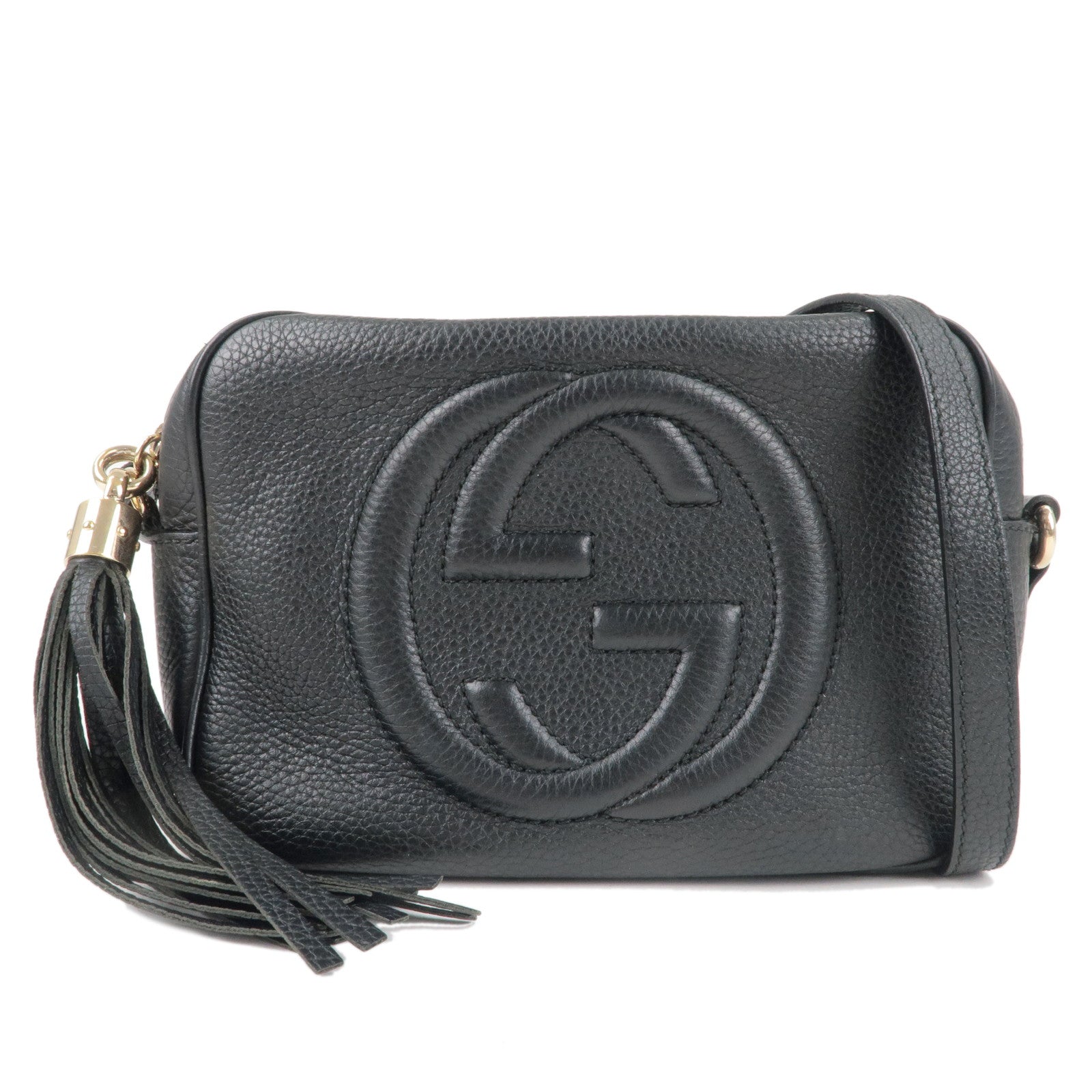 GUCCI-SOHO-Small-Disco-Leather-Shoulder-Bag-Black-308364 – dct