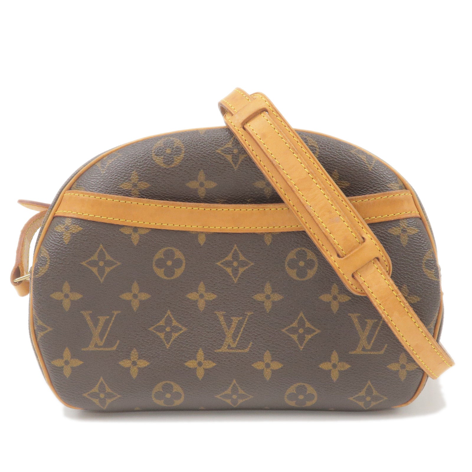Shop for Louis Vuitton Monogram Canvas Leather Blois Crossbody Bag