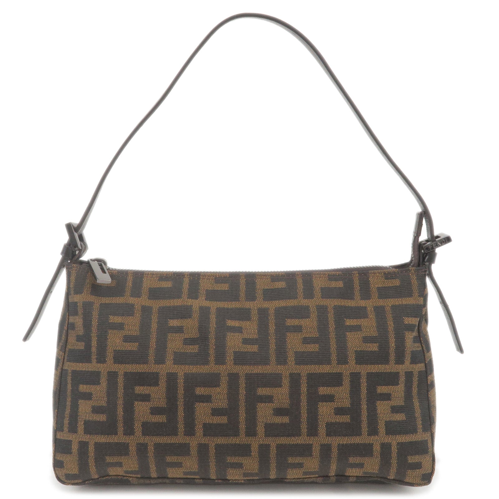 Fendi Zucca Brown Fabric Tote