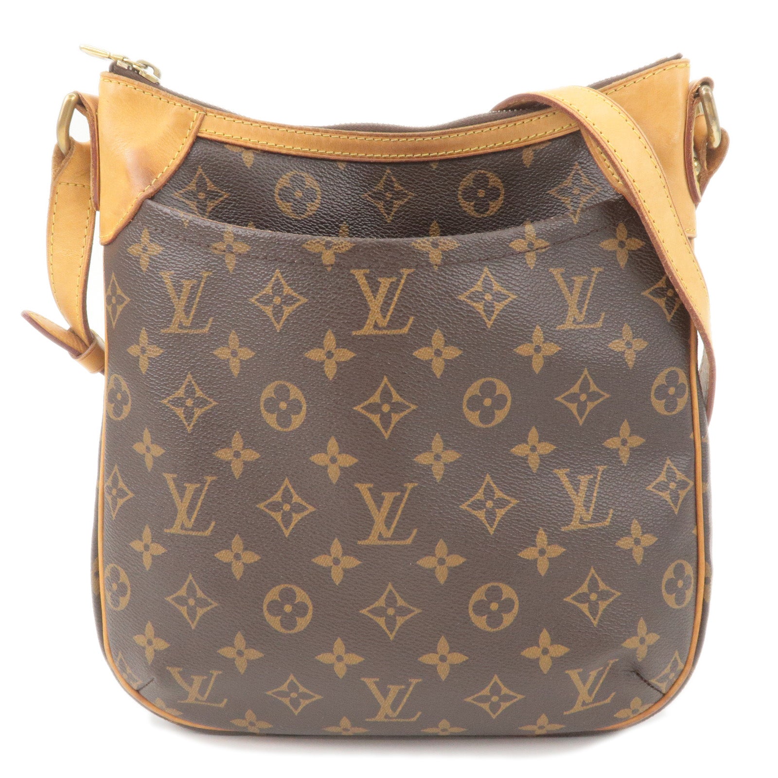 Louis-Vuitton Monogram Odeon PM Crossbody Shoulder Bag