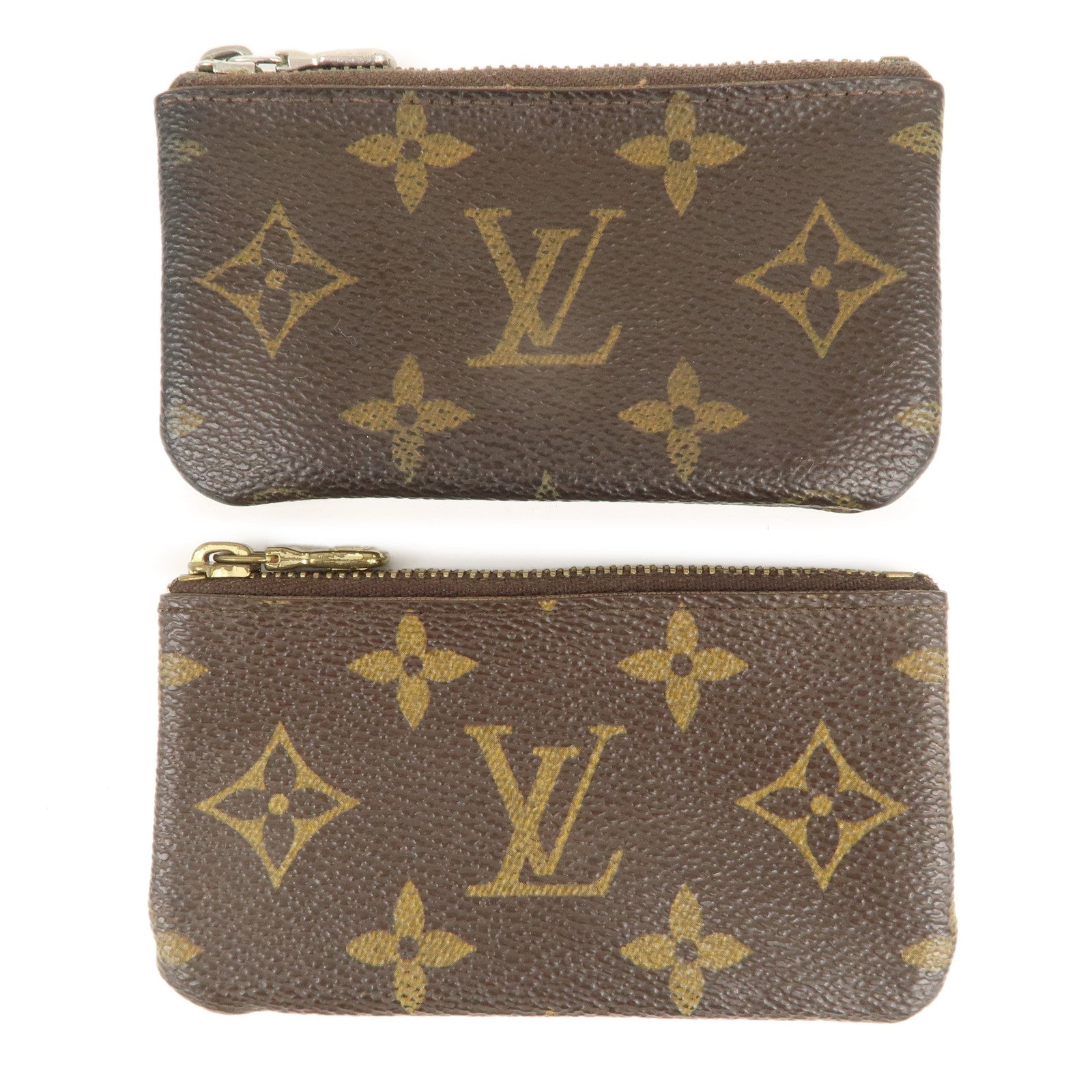 Louis-Vuitton-Set-of-2-Pochette-Cles-Coin-Case-M63803-M62650-Brown –  dct-ep_vintage luxury Store