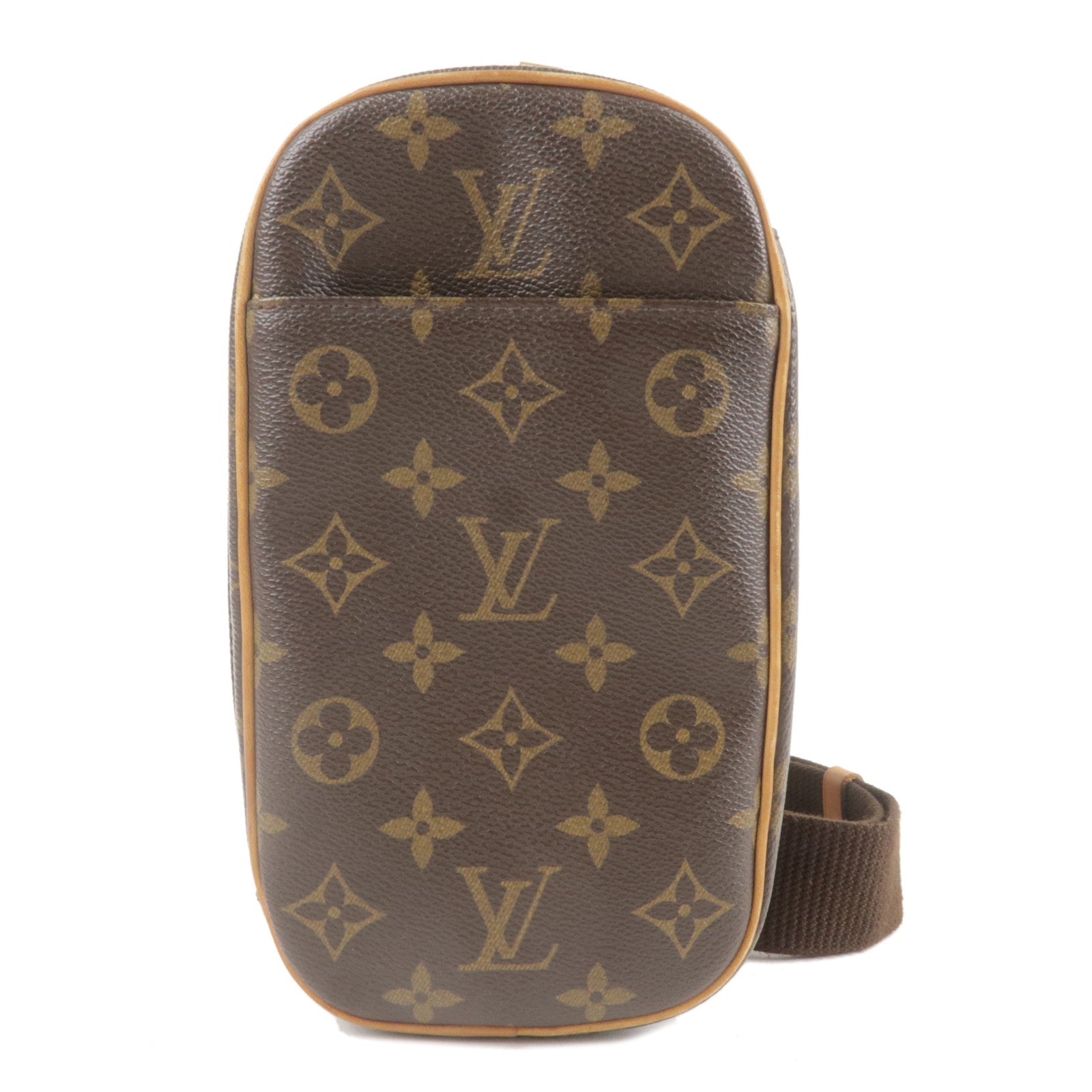 Louis-Vuitton Monogram Pochette Gange Crossbody Bag