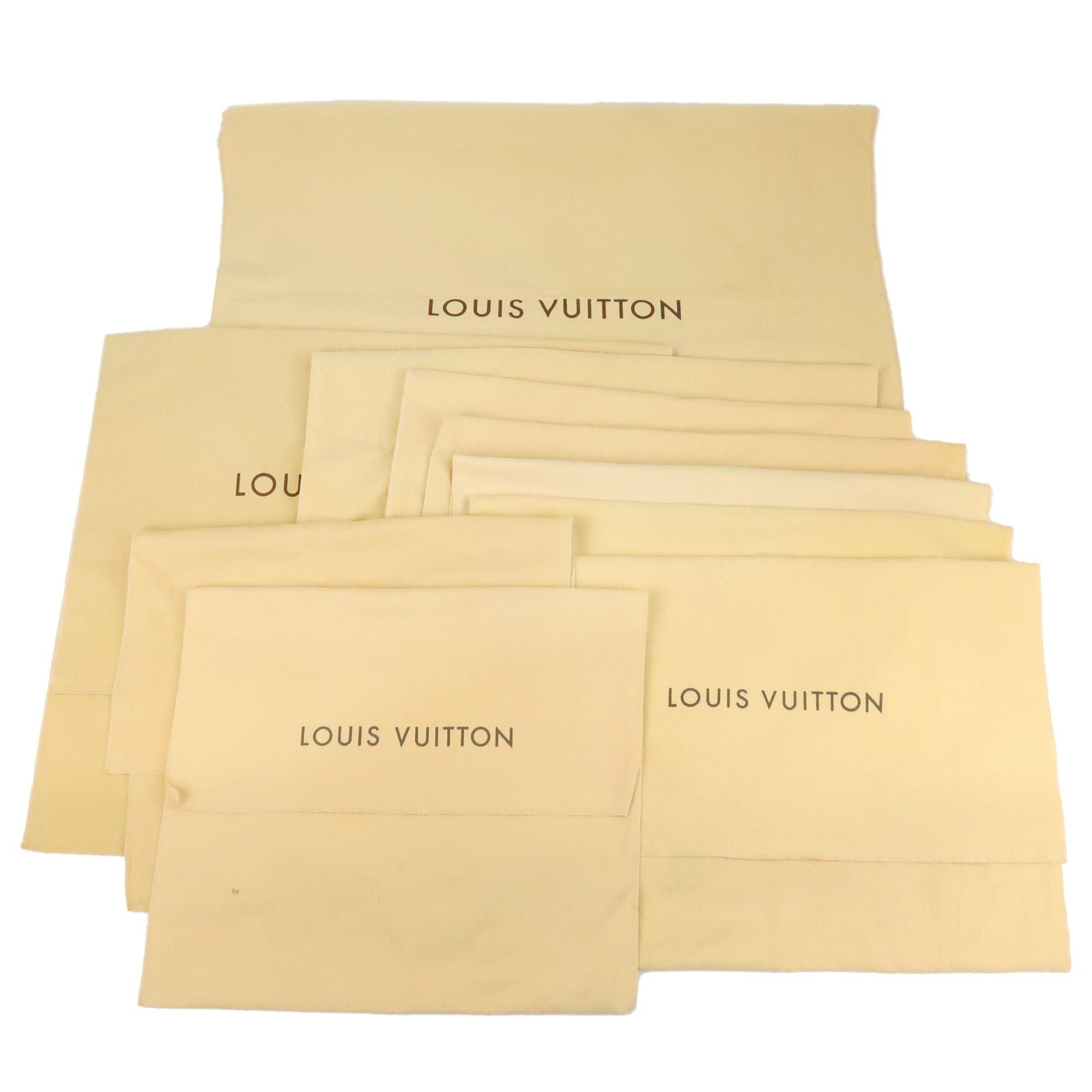 Louis-Vuitton-Dust-Bag-Set-of-10-Beige – dct-ep_vintage luxury Store
