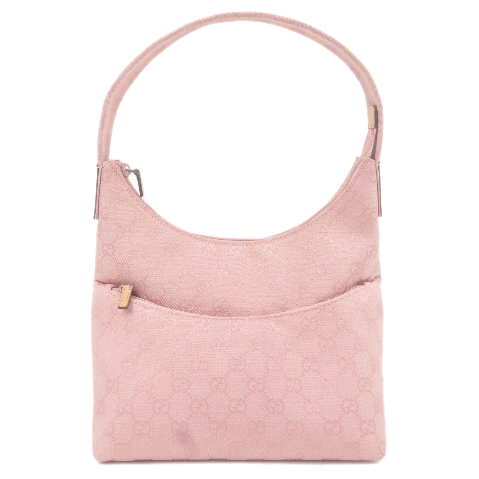 GUCCI-GG-Canvas-Leather-Shoulder-Bag-Pink-Beige-001.3386 – dct-ep_vintage  luxury Store