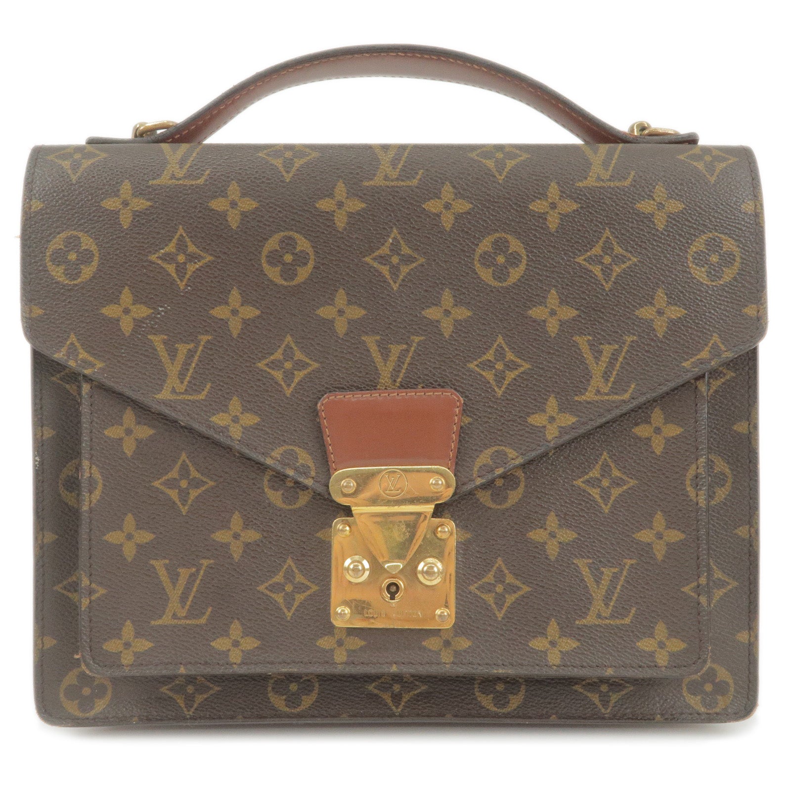 Louis-Vuitton-Monogram-Monceau-Hand-Bag-Brief-Case-M51185 – dct
