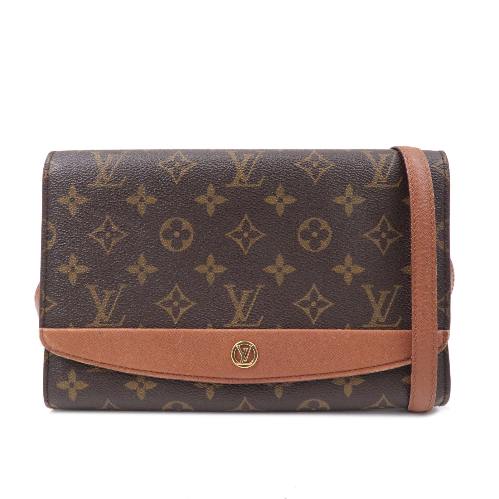 Louis Vuitton Monogram Bordeaux 24 Shoulder Bag M51798 Used