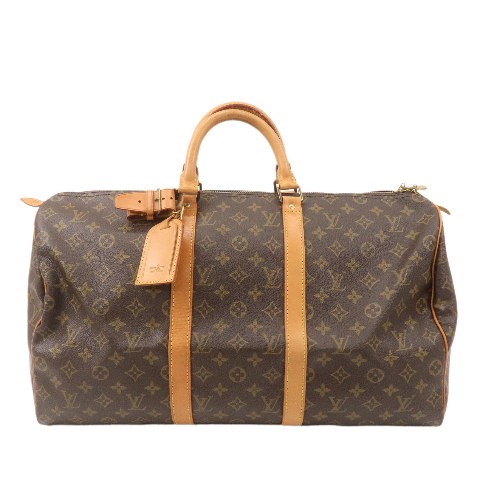 Louis-Vuitton-Monogram-Keep-All-50-Boston-Bag-Brown-M41426 – dct