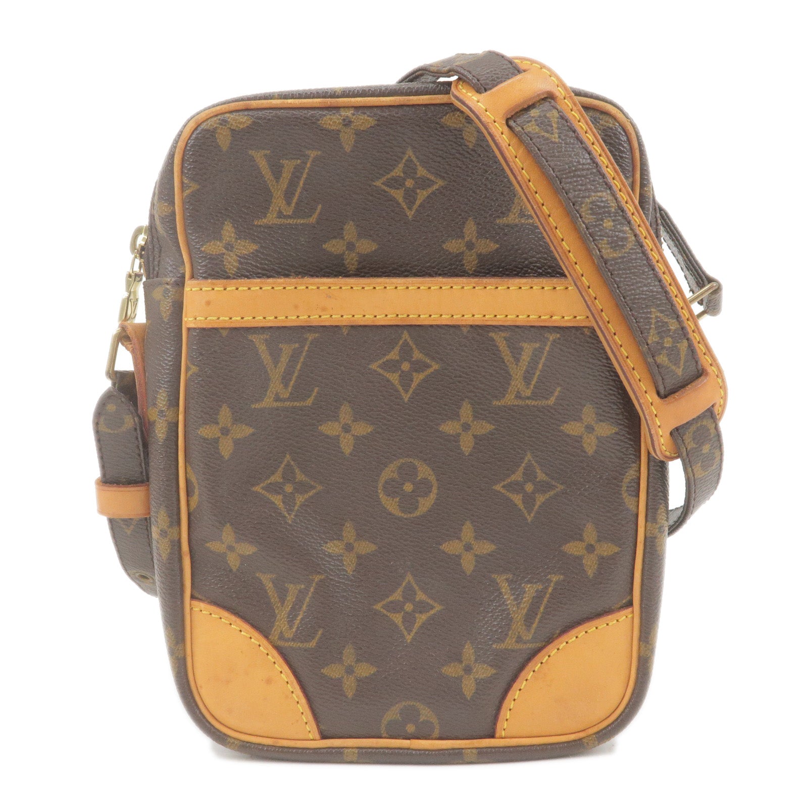 Louis Vuitton Vintage Brown Monogram Danube 21 Crossbody Bag, Best Price  and Reviews