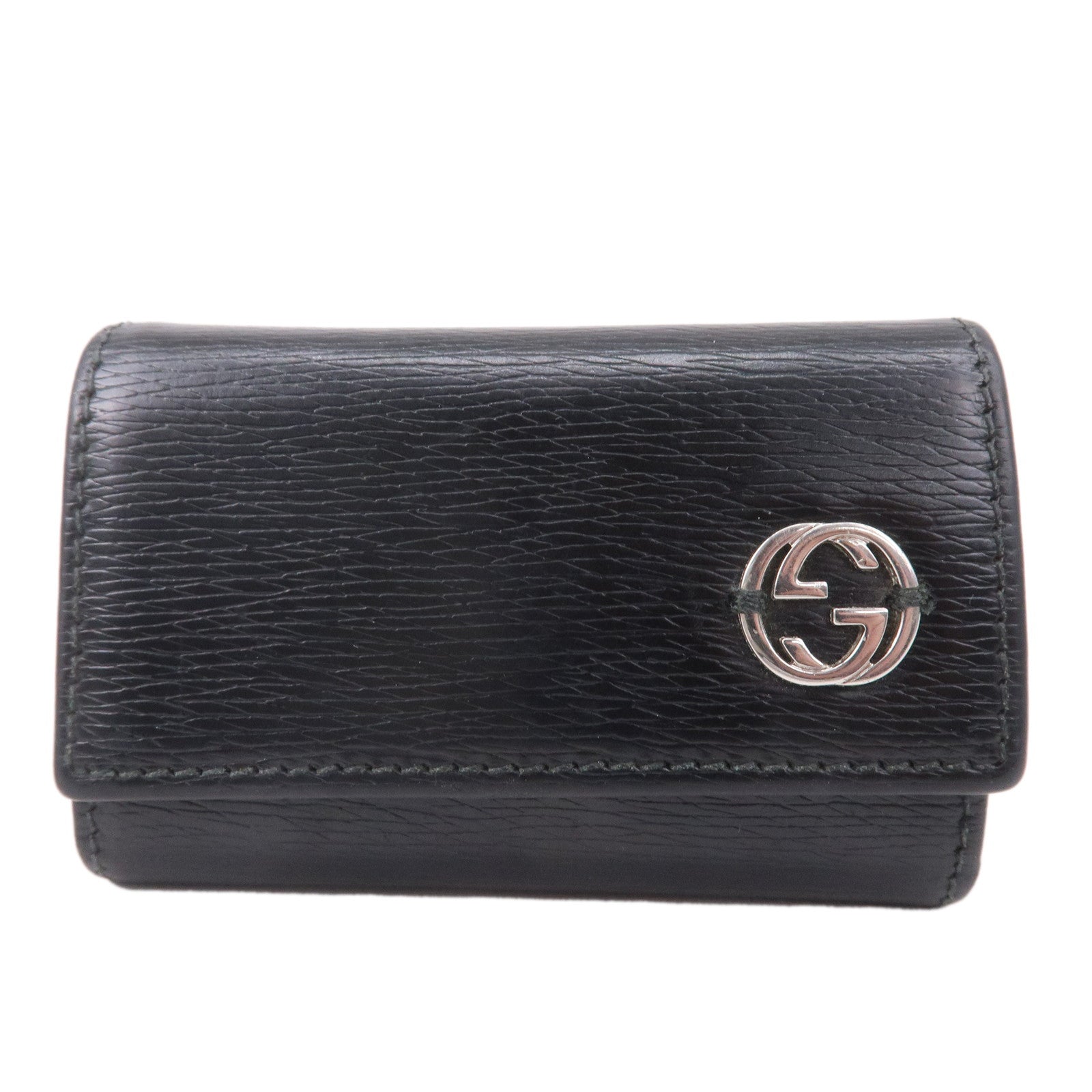 Black gucci key online pouch