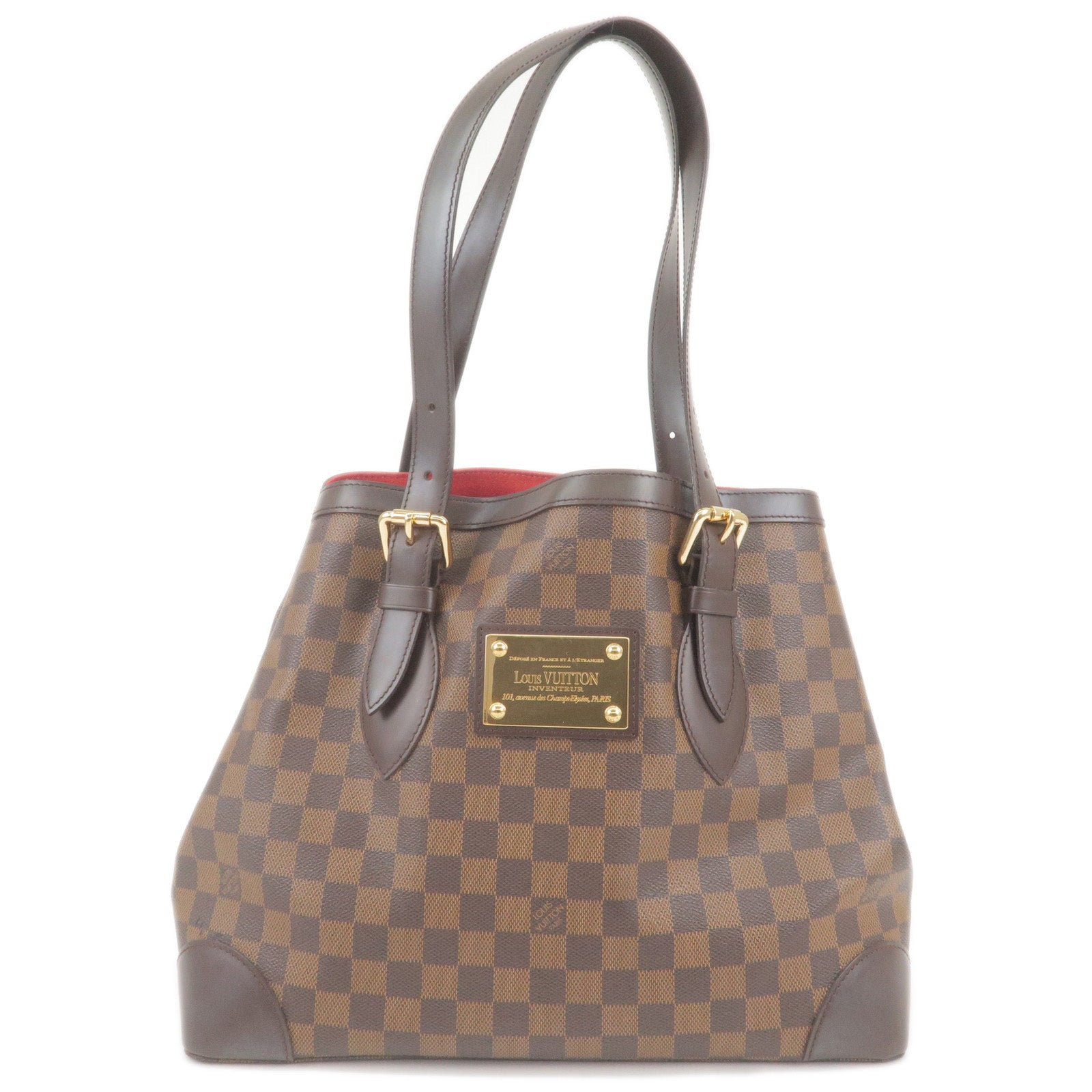 Louis Vuitton, Bags, Louis Vuitton Damier Hampstead Mm Shoulder Tote Bag